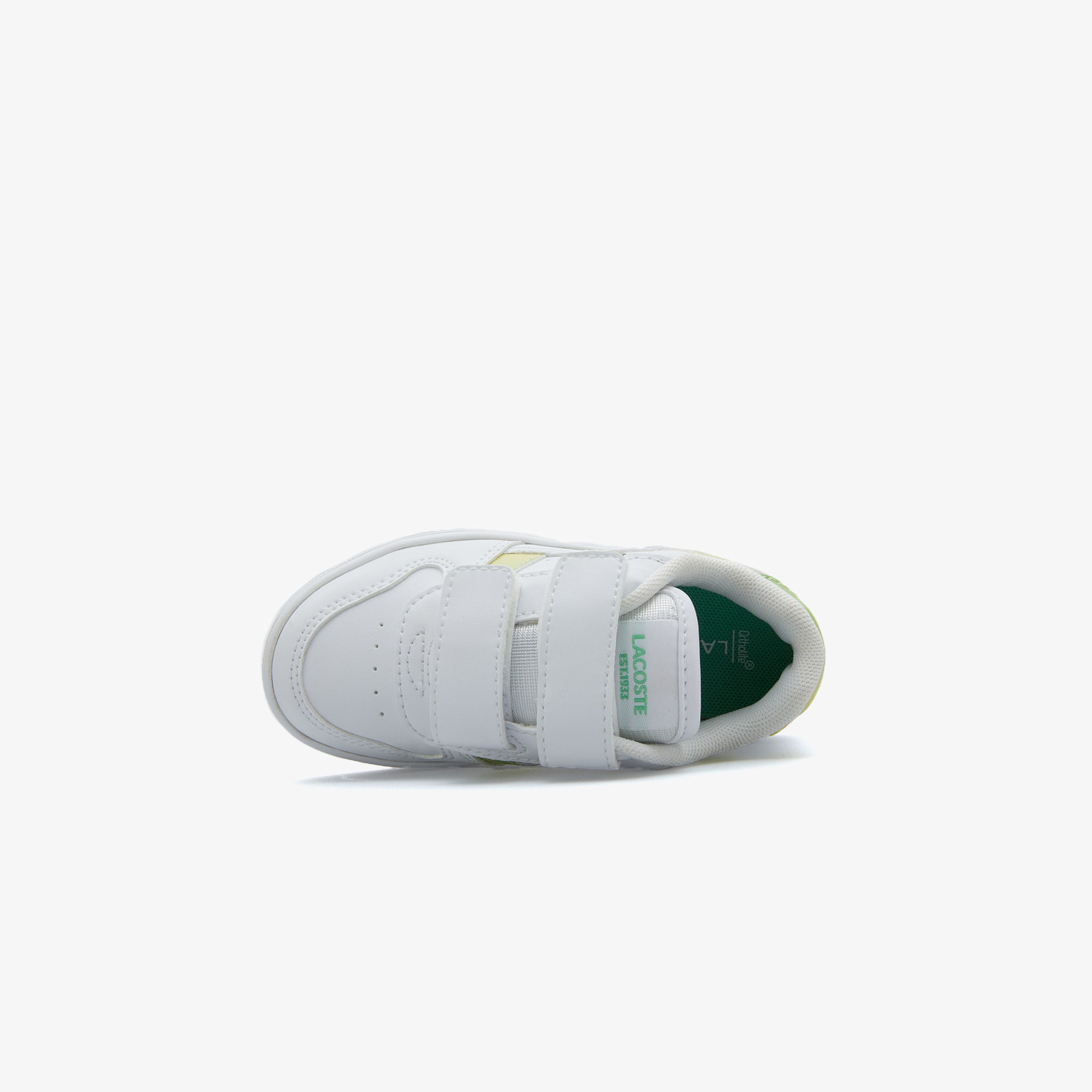Lacoste T-Clip Çocuk Beyaz Cırt Cırtlı Sneaker