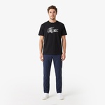 Lacoste Erkek Tapered Fit Lacivert Pantolon