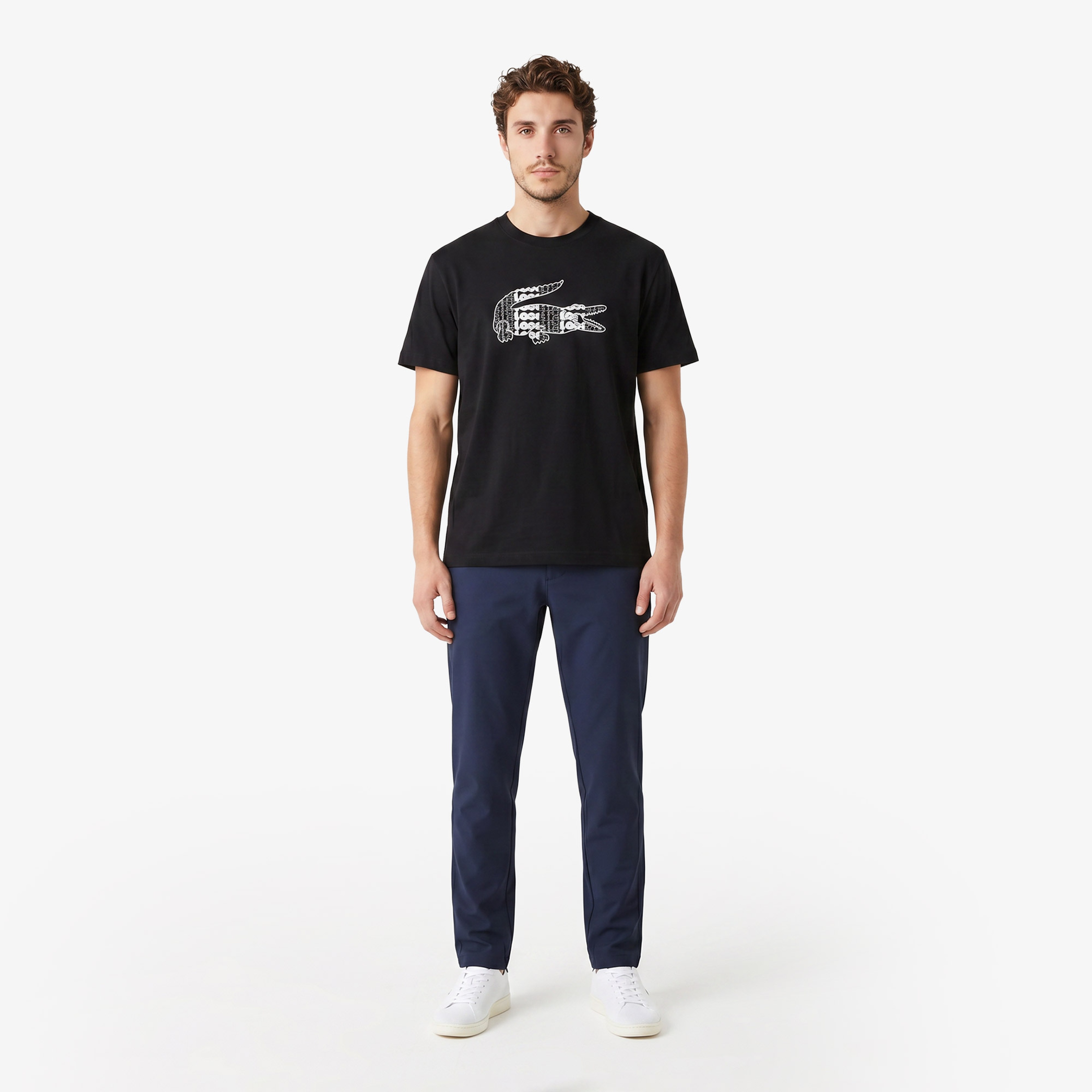 Lacoste Erkek Tapered Fit Lacivert Pantolon