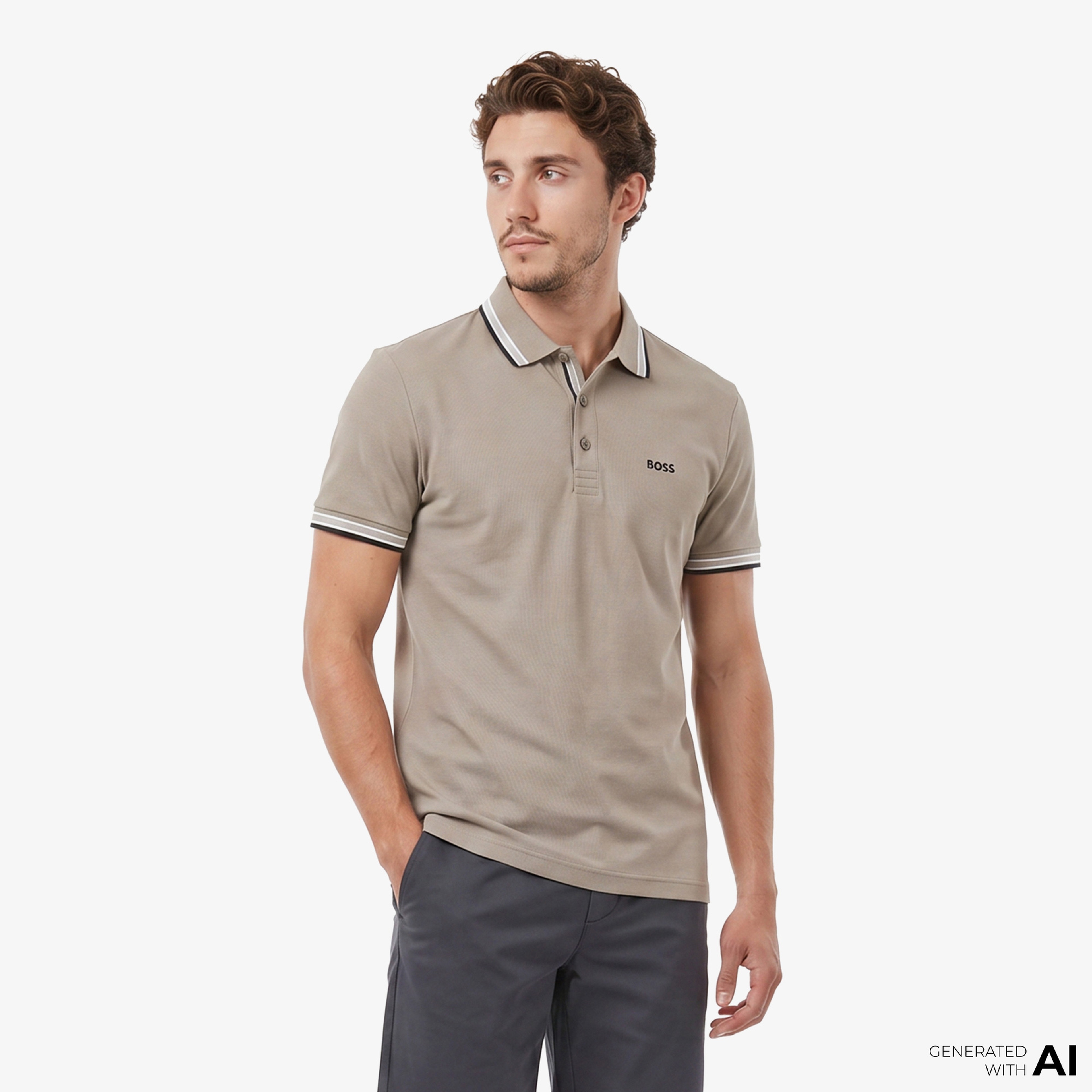 Boss Erkek Yeşil Polo