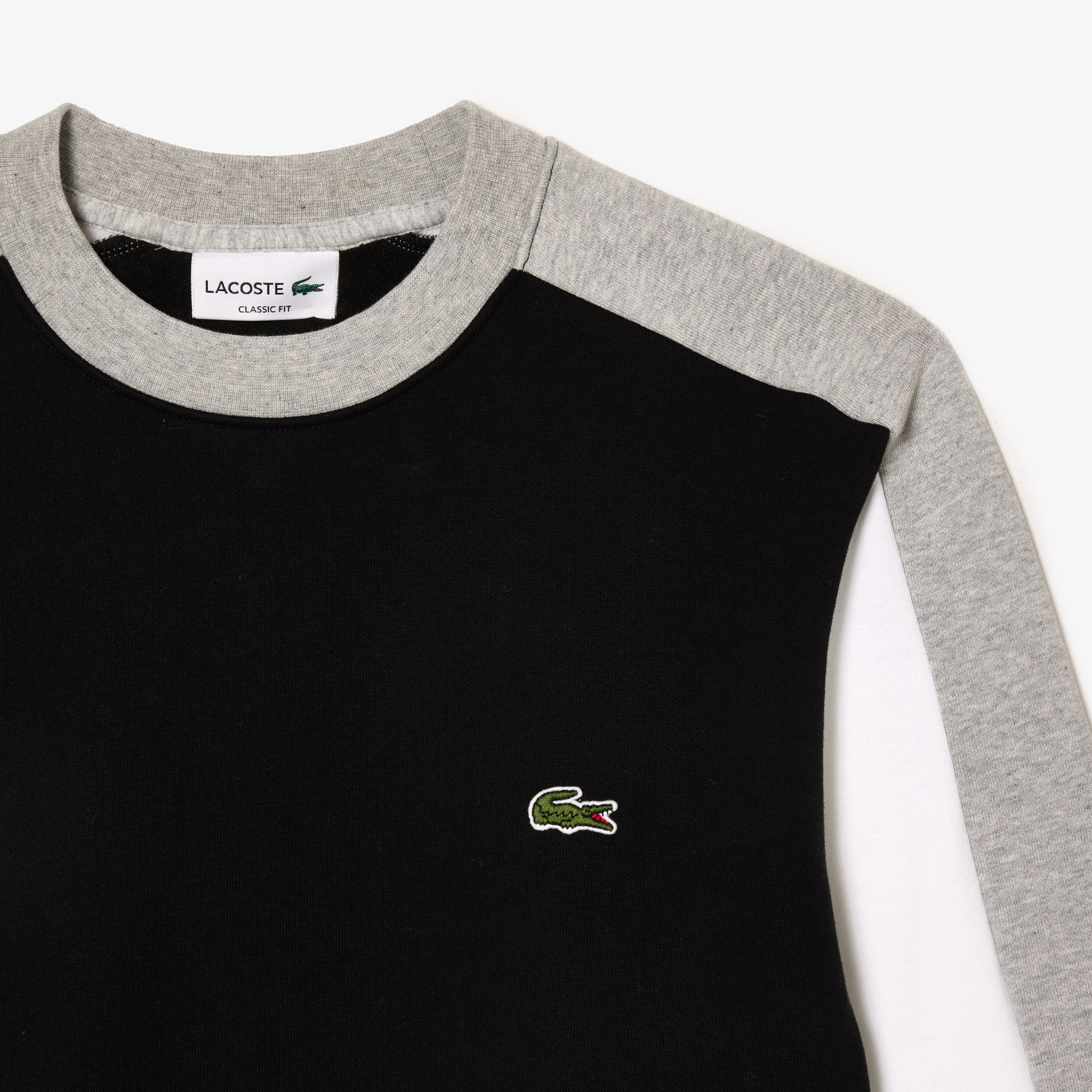 Brushed Fleece Colourblock Sweatshirt