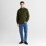 GANT Erkek Yeşil Regular Fit Düğmeli Gömlek