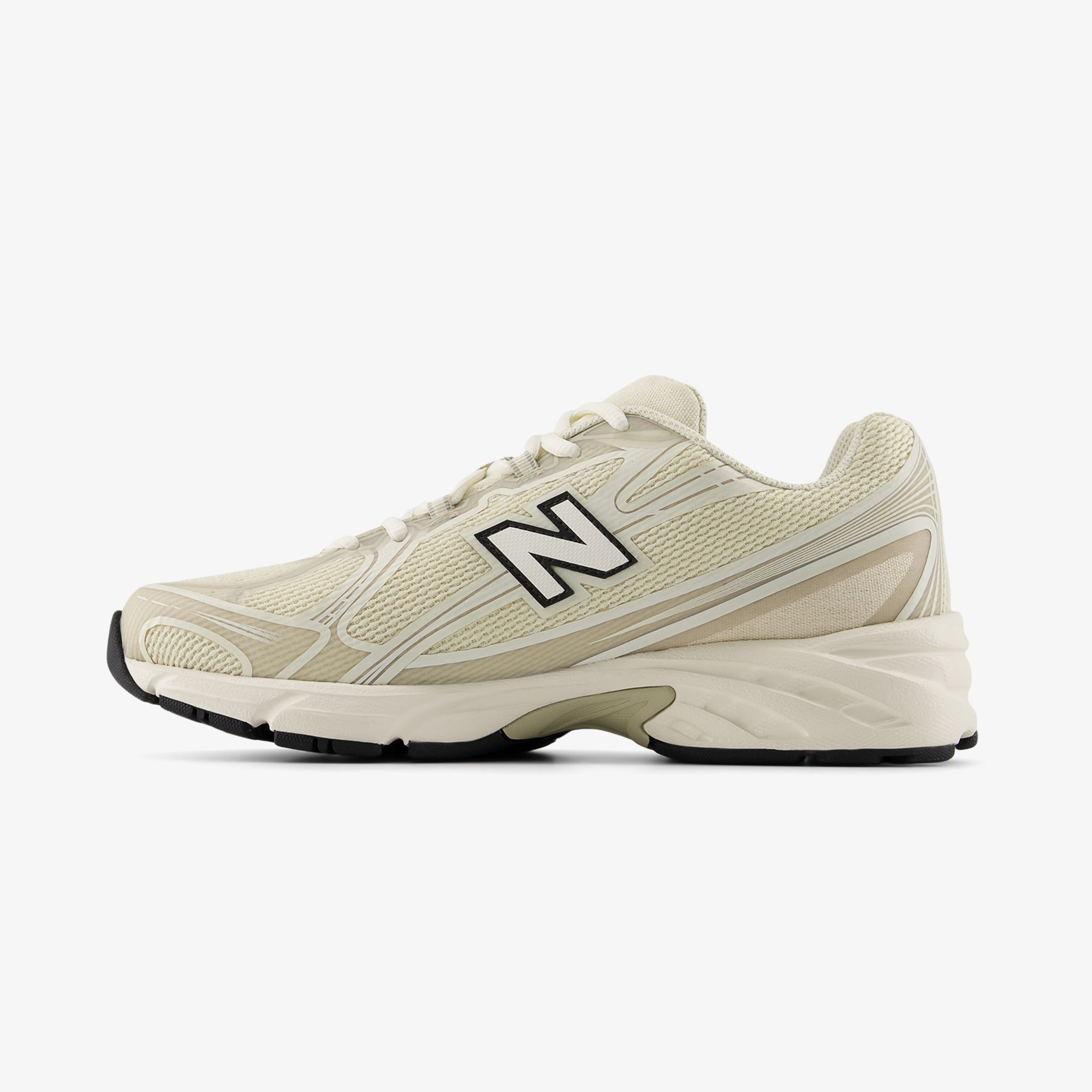 New Balance 740 Lifestyle Unisex Krem Spor Ayakkabı
