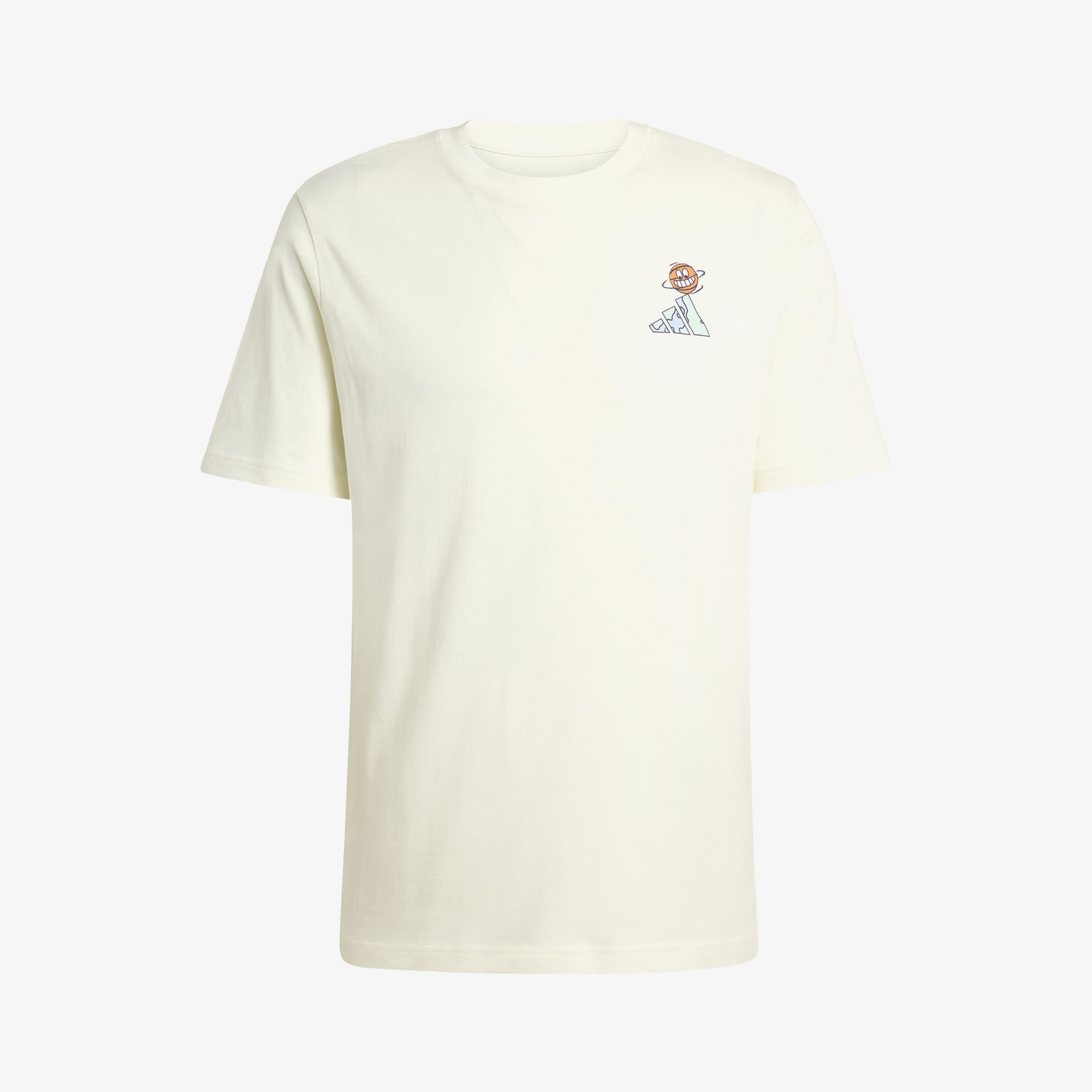 adidas Edwards Basketball Erkek Beyaz T-Shirt