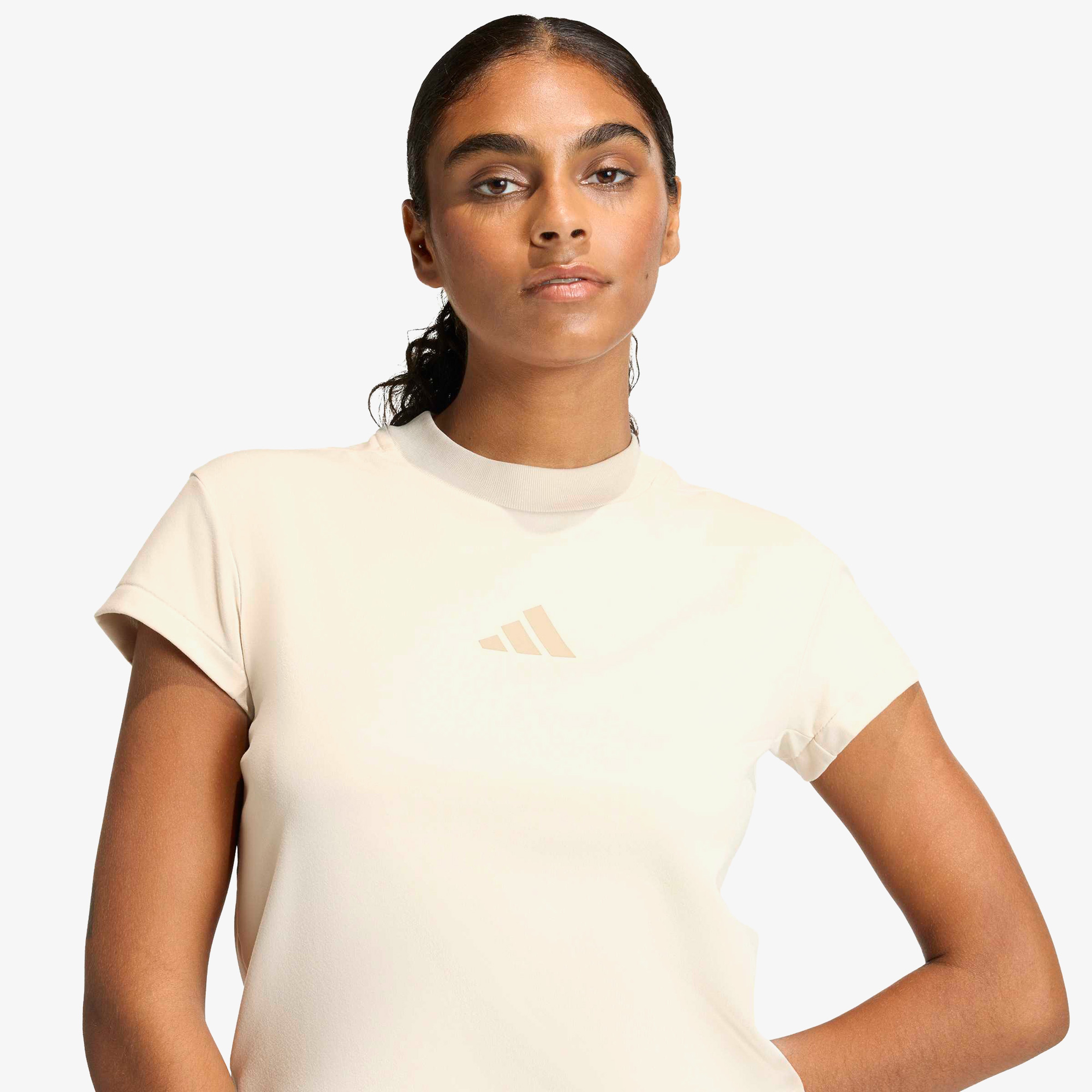 adidas Z.N.E. Kadın Bej T-Shirt