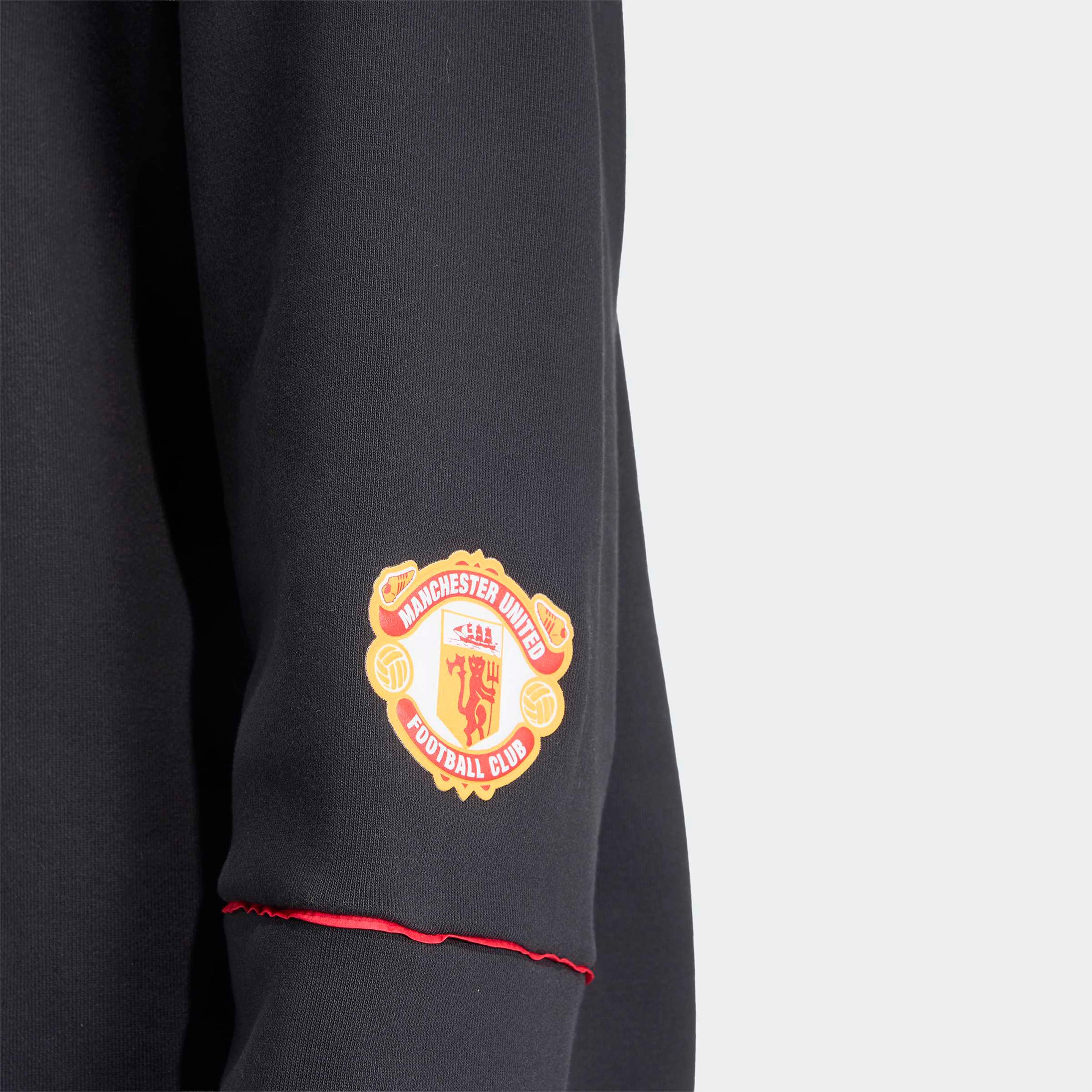 adidas Manchester United FC Erkek Siyah Sweatshirt