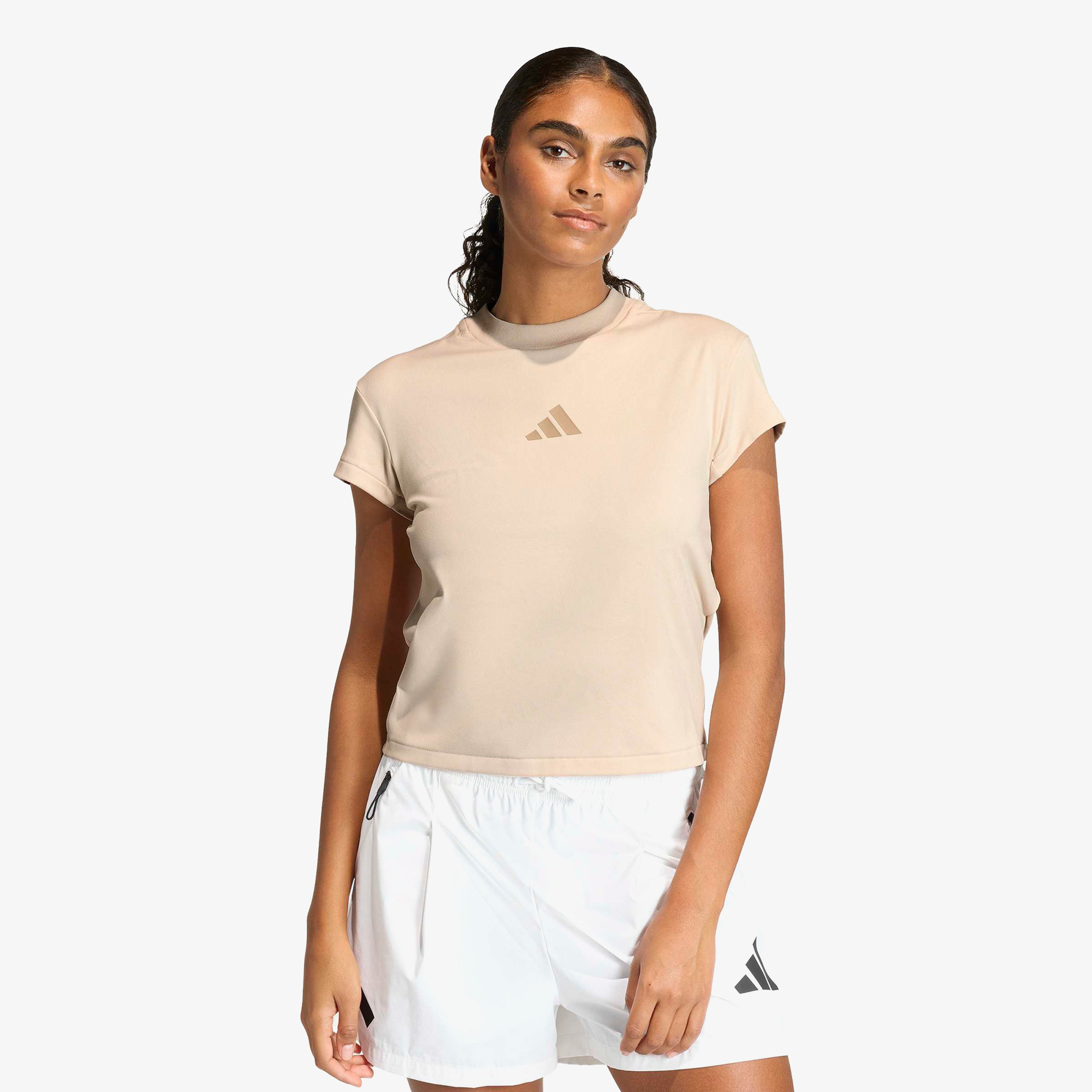 adidas Z.N.E. Kadın Bej T-Shirt