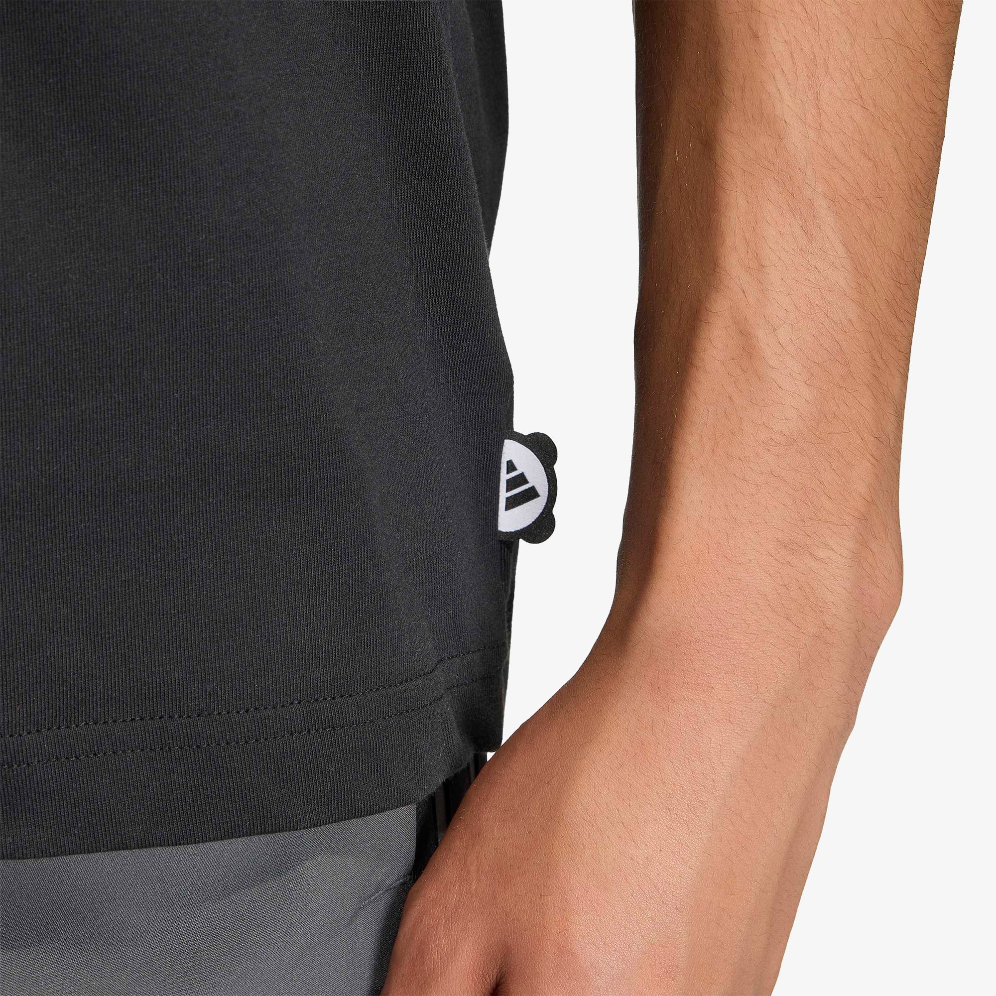 adidas Panda Erkek Siyah T-Shirt