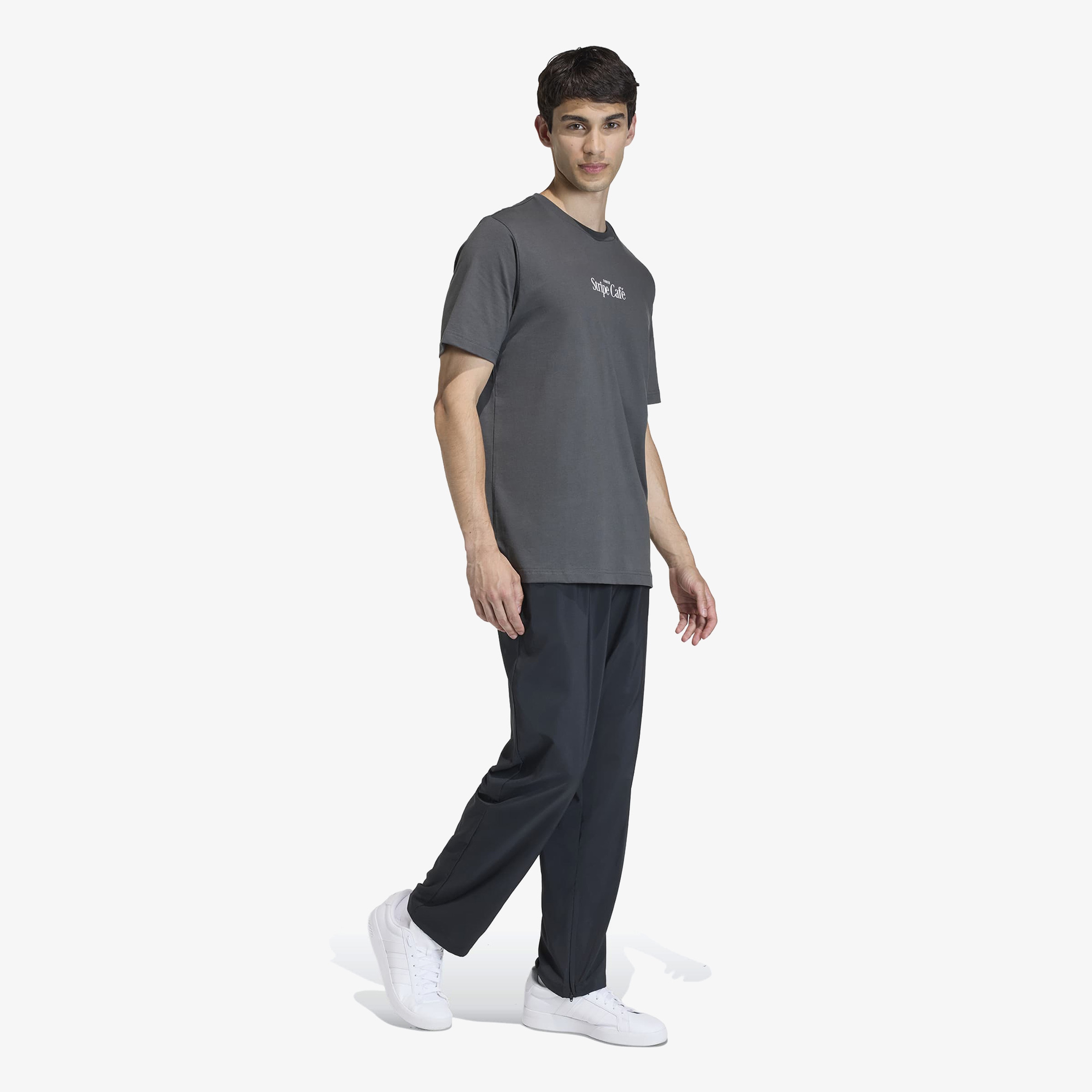 adidas Donut Box Erkek Gri T-Shirt