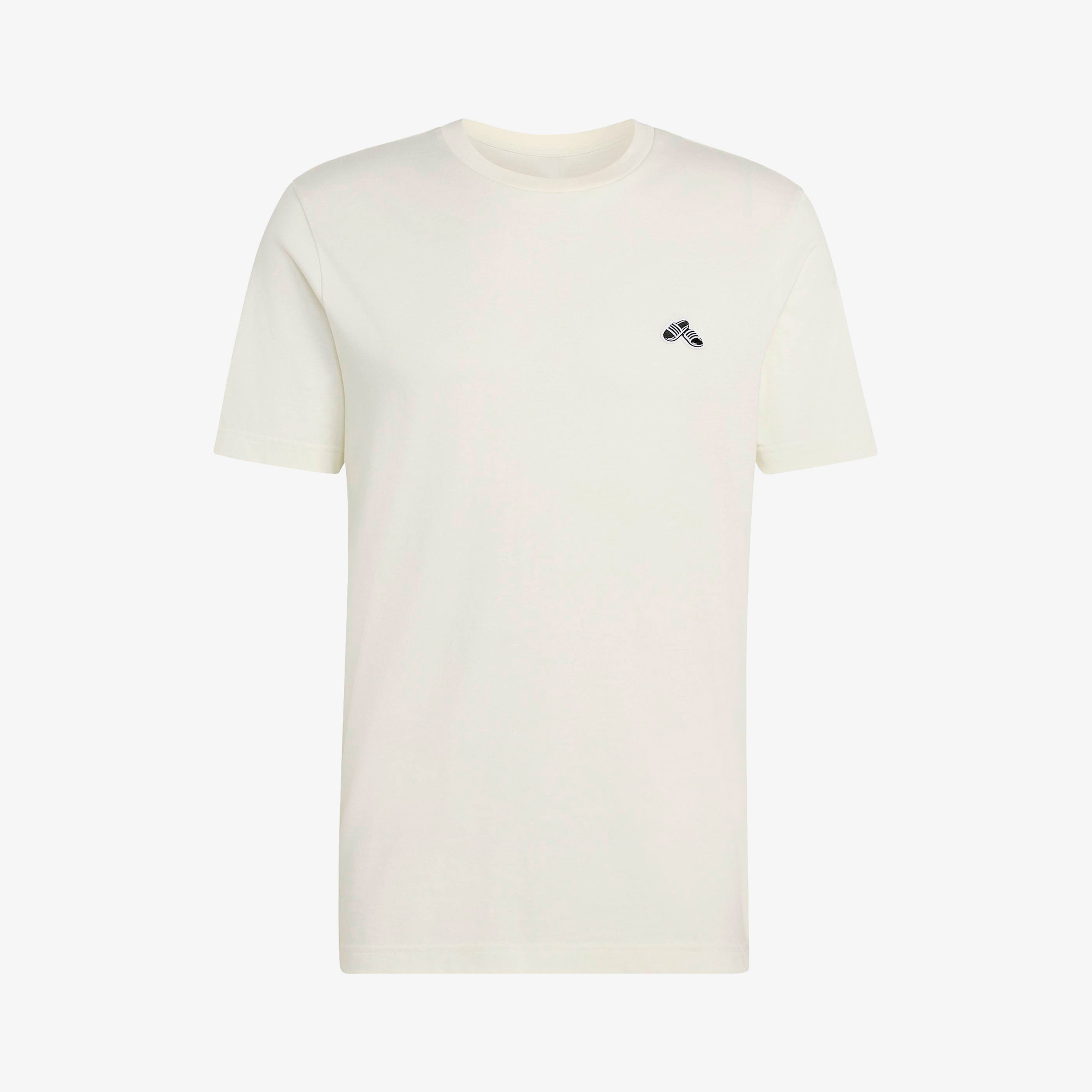 adidas Slide Erkek Beyaz T-Shirt