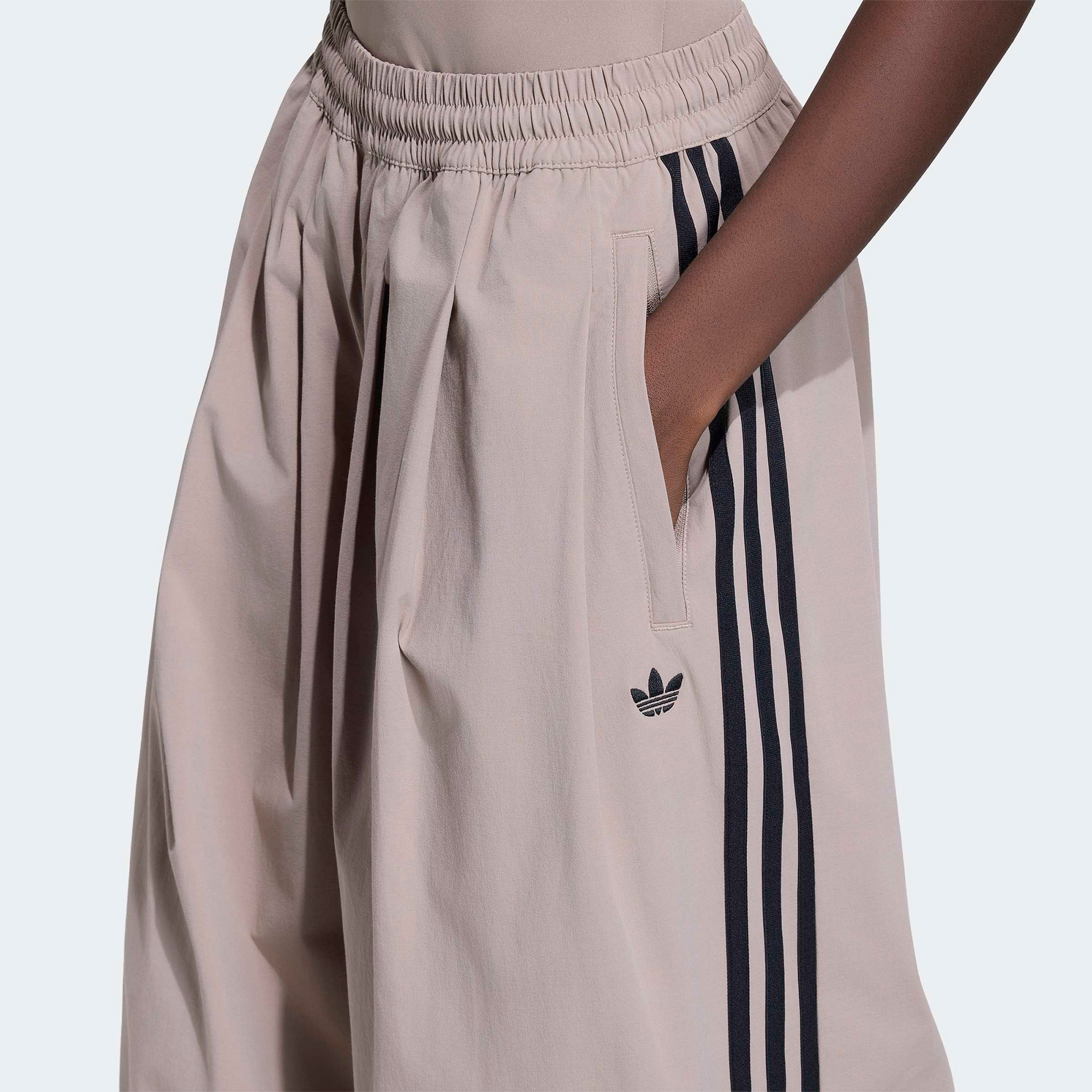 adidas Pleated Tp Kadın Kahverengi Eşofman Altı