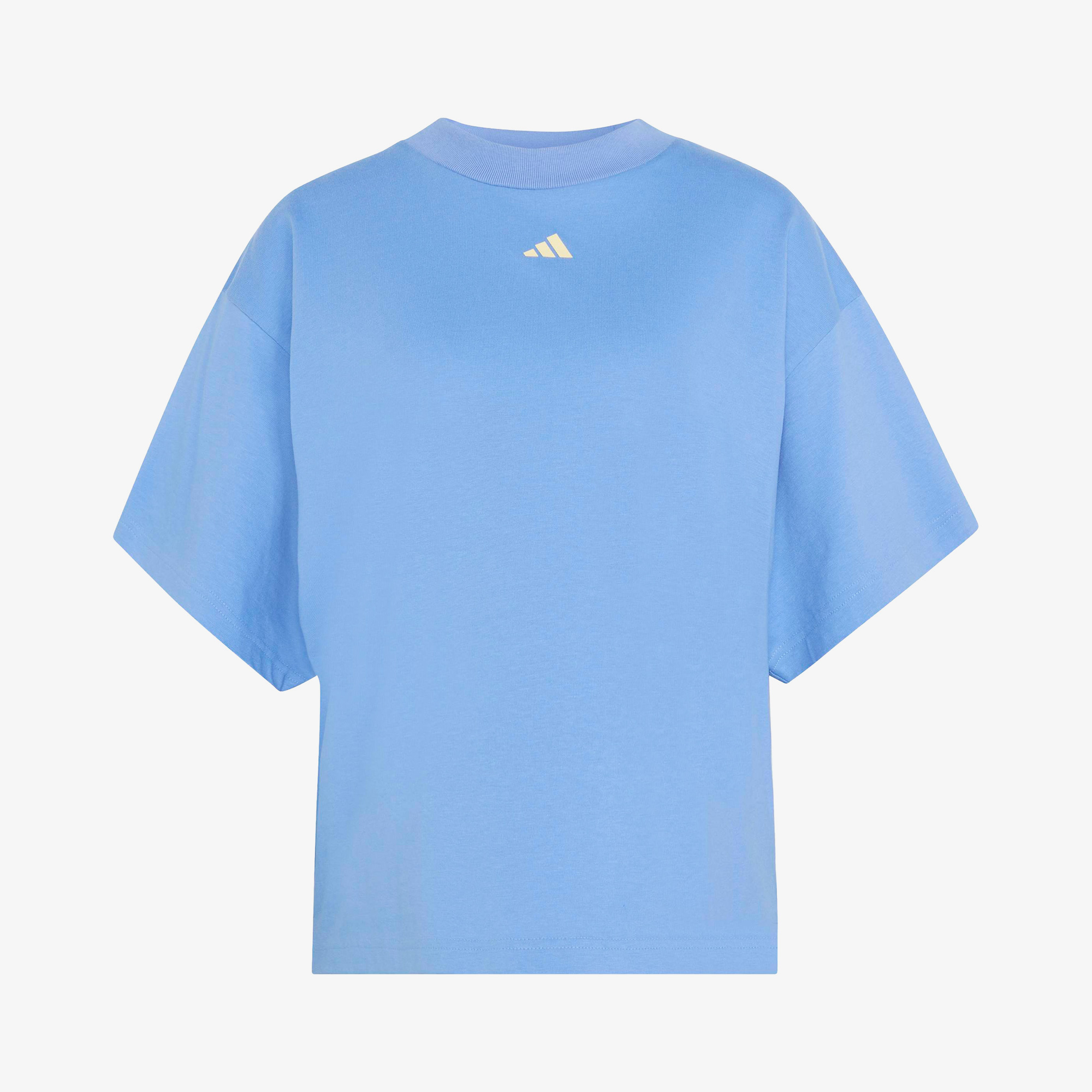 adidas 3Ss Gfx Kadın Mavi T-Shirt