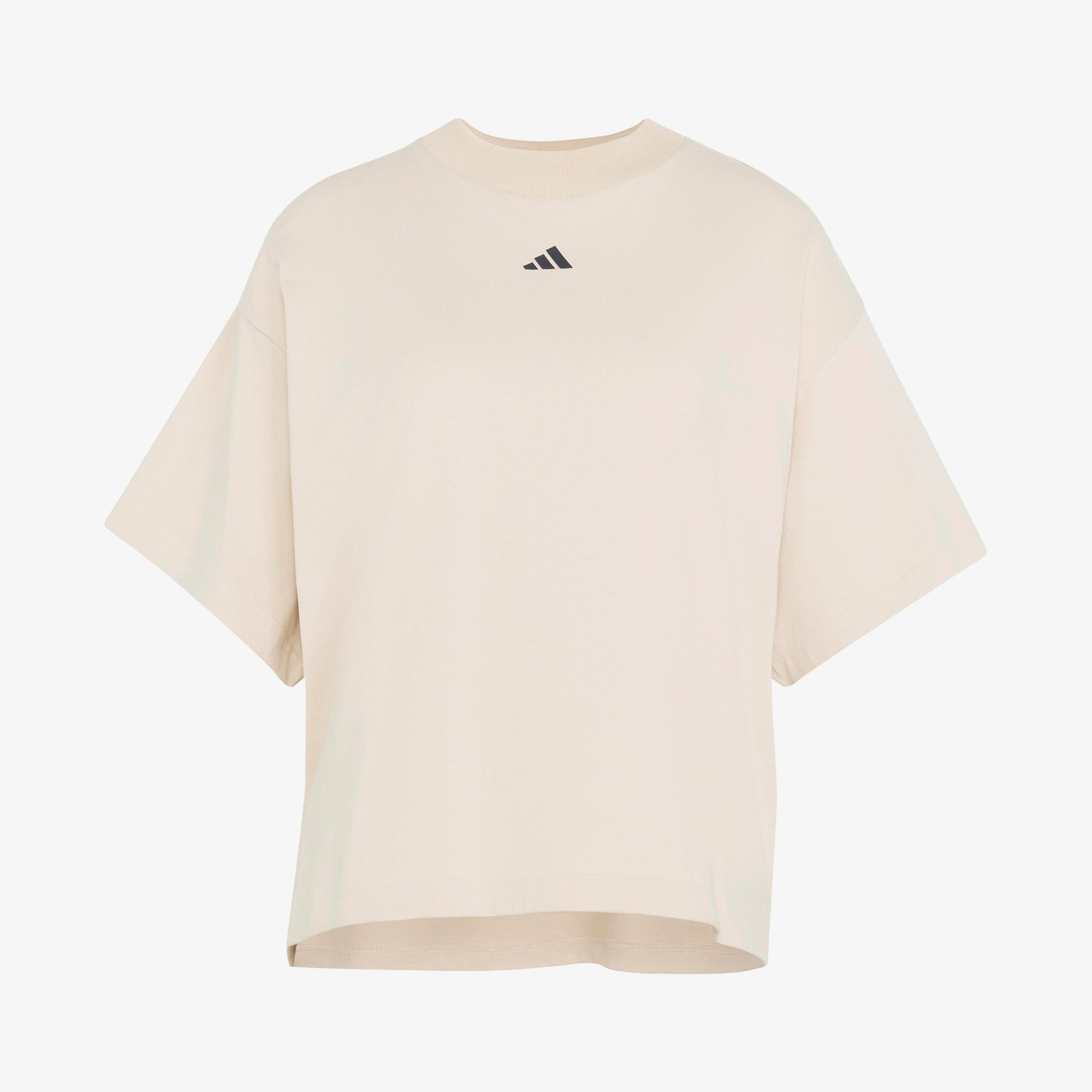 adidas 3Ss Gfx Kadın Bej T-Shirt