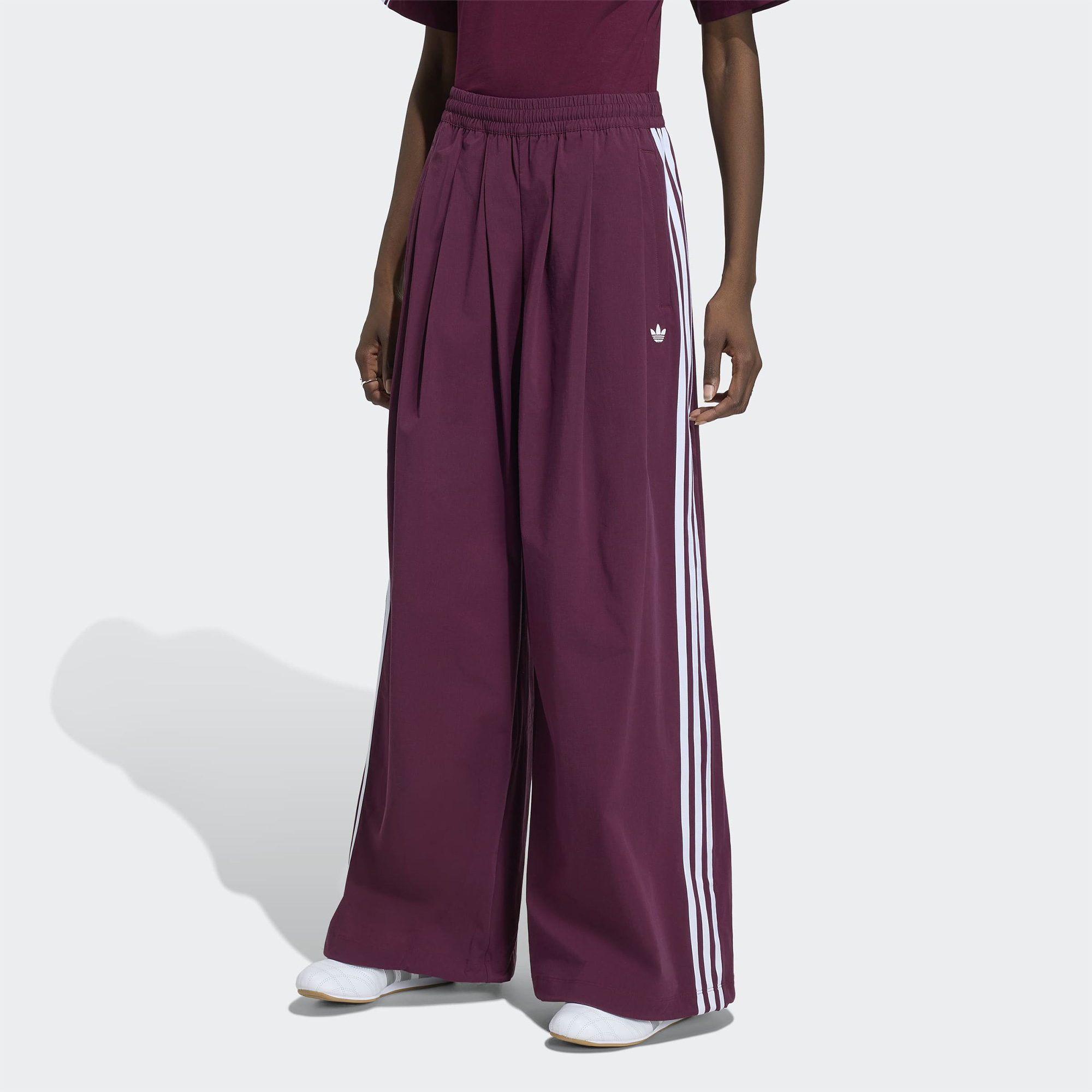 adidas Pleated Tp Kadın Bordo Eşofman Altı