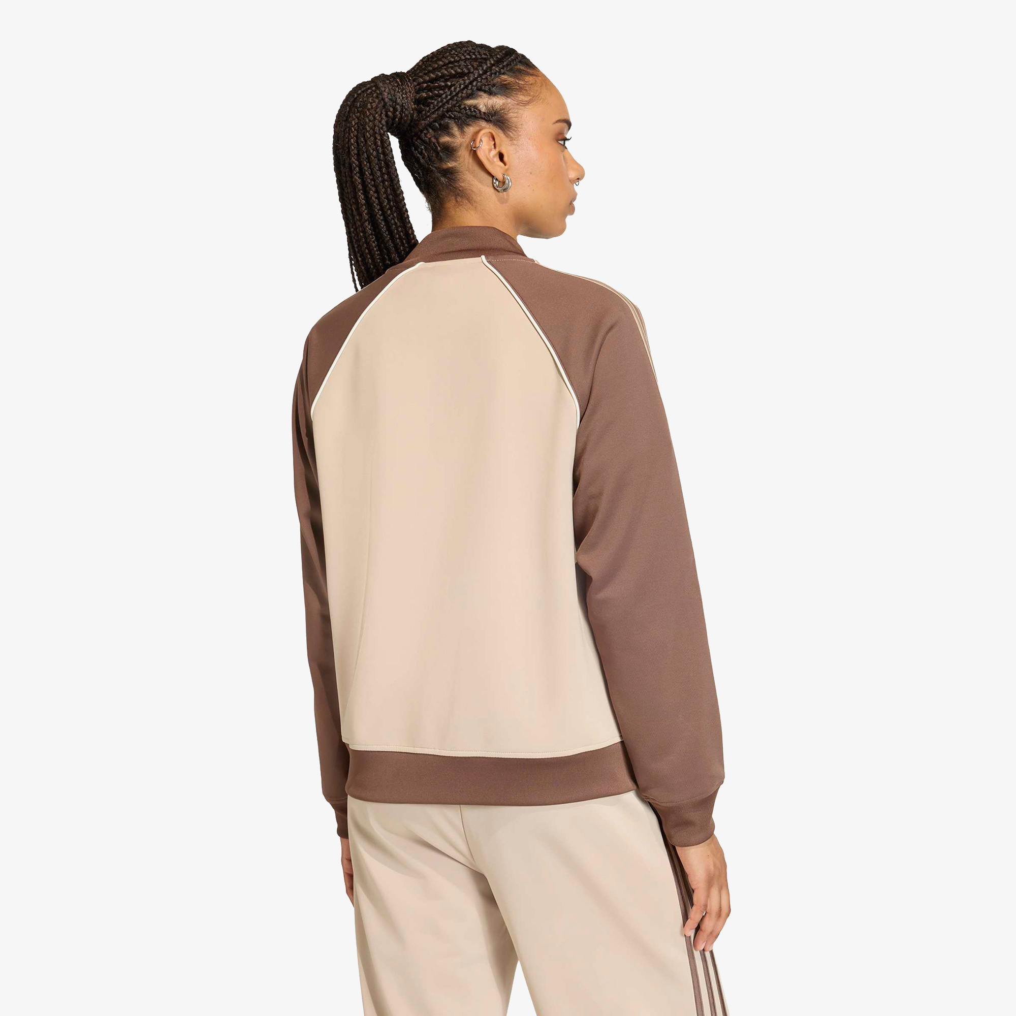 adidas Sst Loose Tt Kadın Bej Ceket
