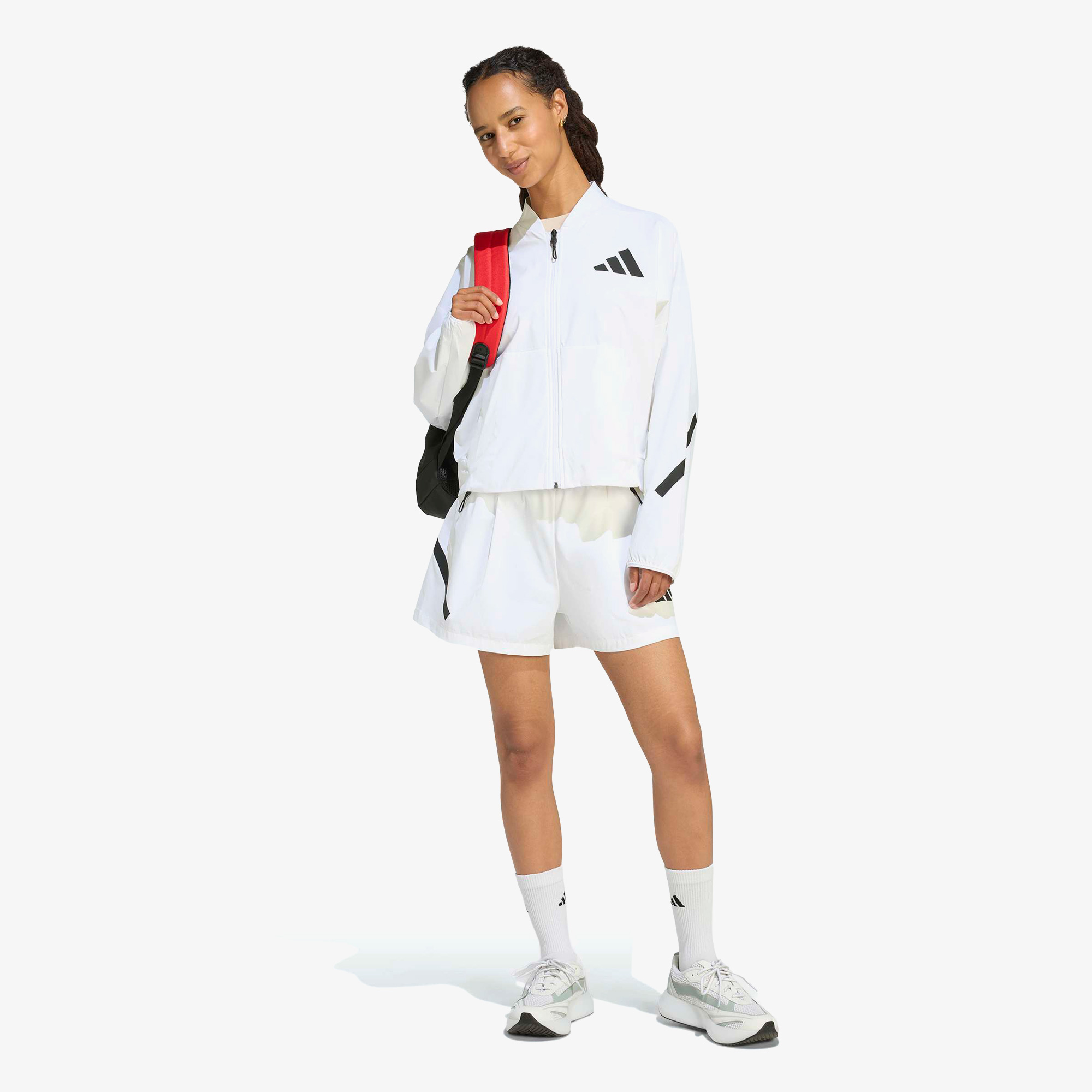 adidas Z.N.E. Kadın Beyaz Şort