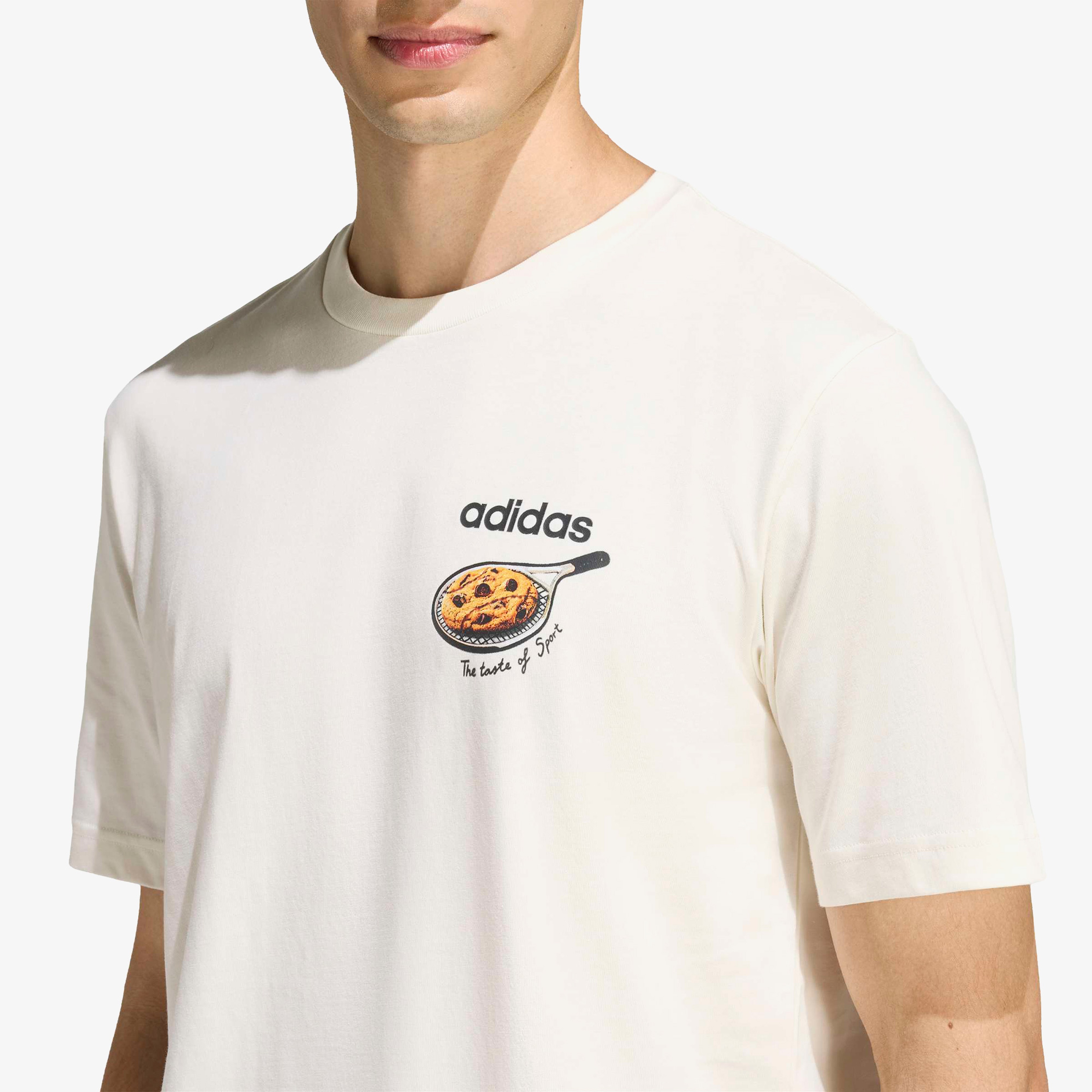 adidas Cookie Erkek Beyaz T-Shirt