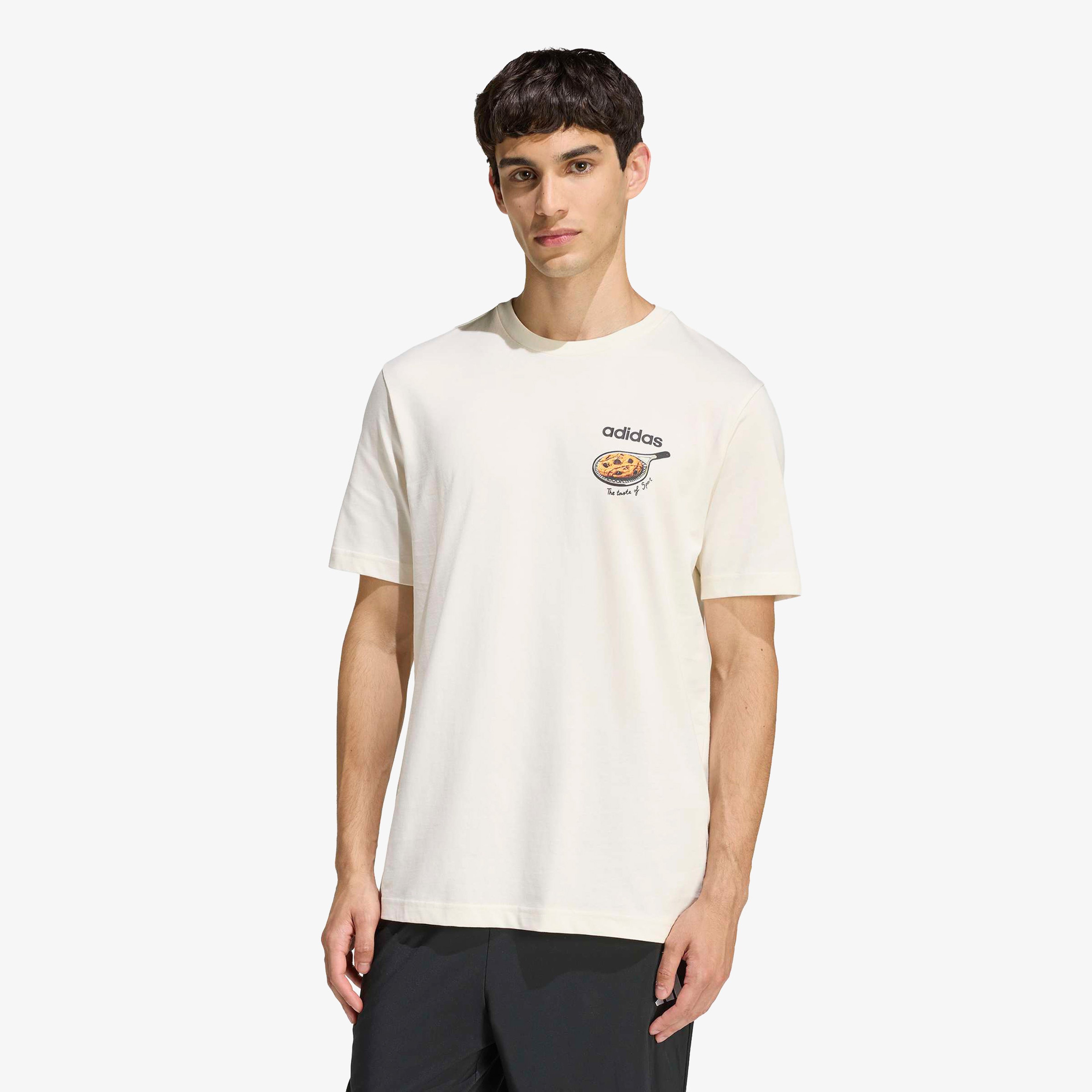 adidas Cookie Erkek Beyaz T-Shirt