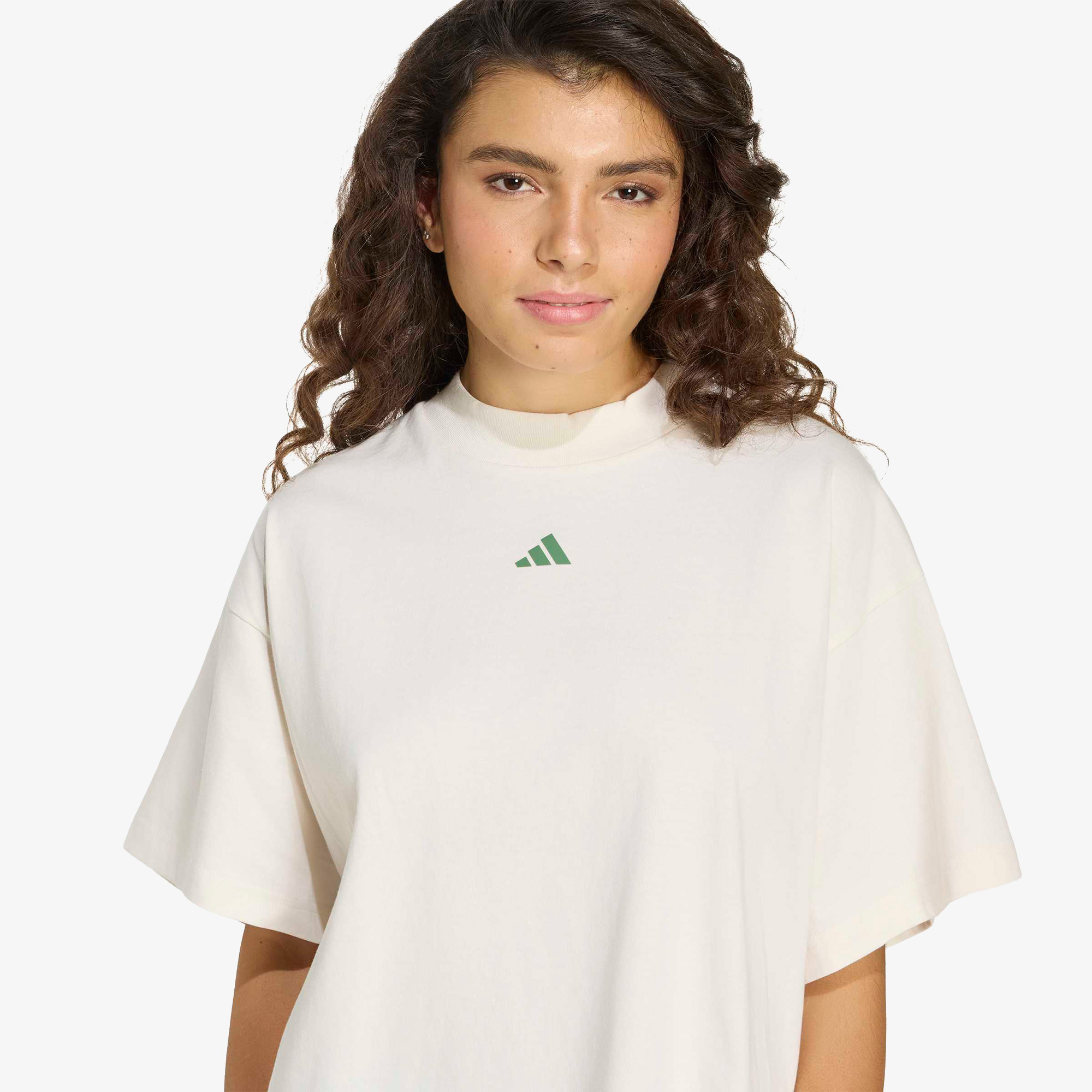 adidas 3Ss Gfx Tee2 Kadın Beyaz T-Shirt
