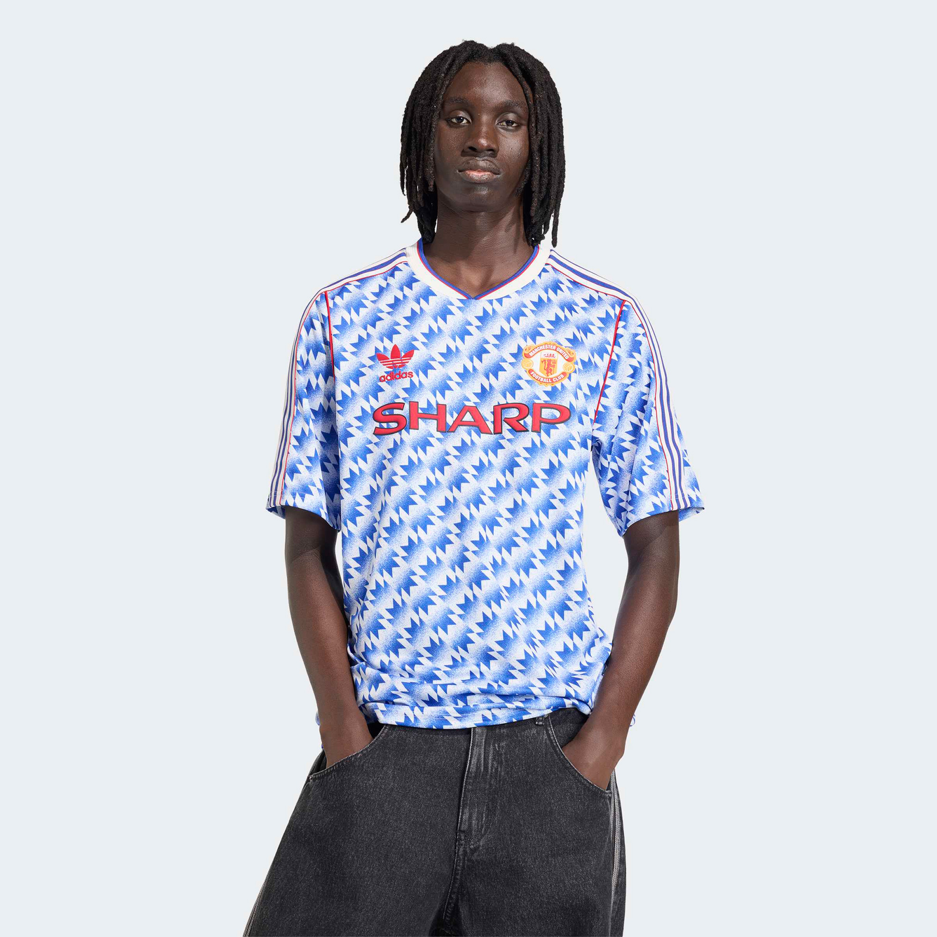 adidas Manchester United FC 90 Erkek Renkli T-Shirt
