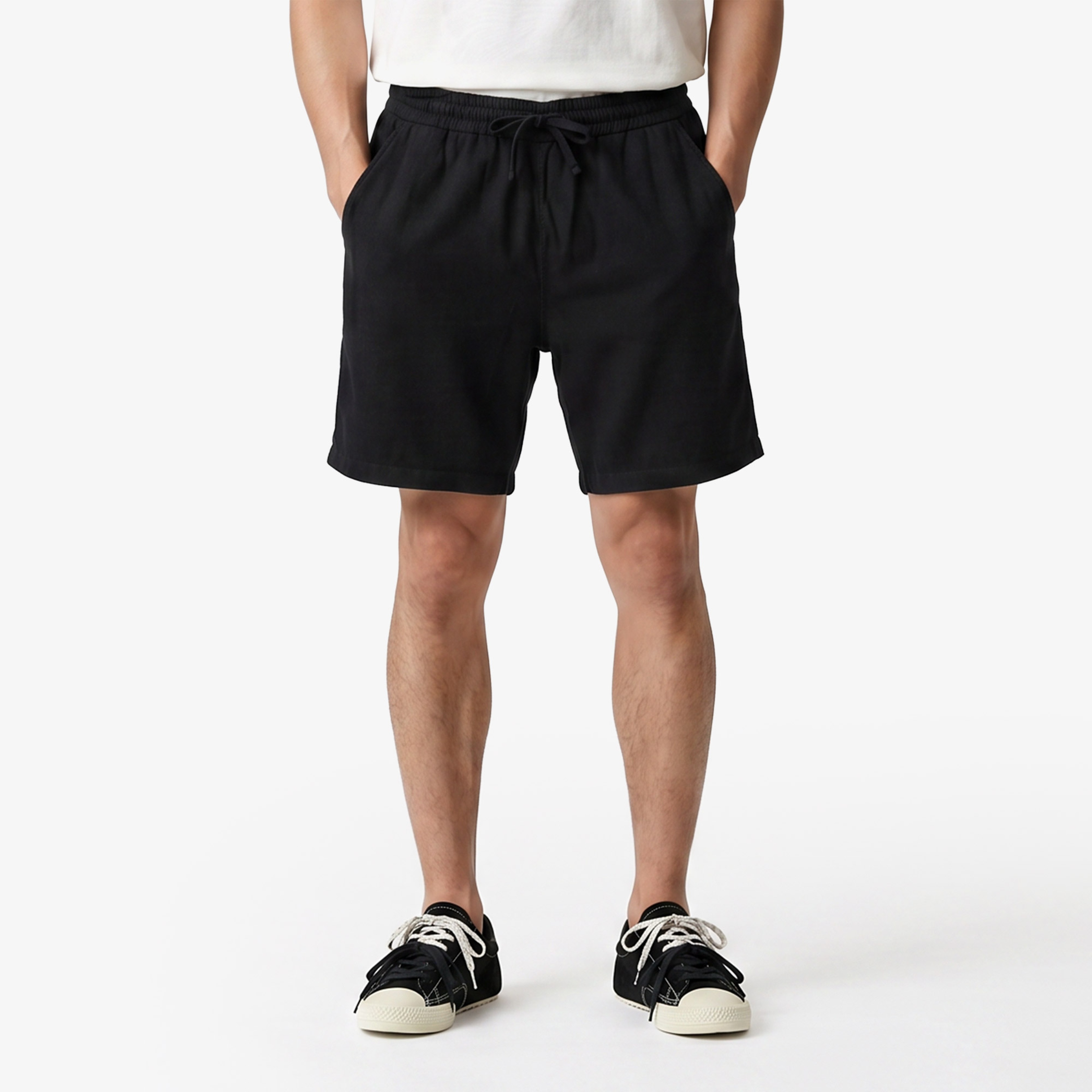 UNITED4 Regular Fit Erkek Siyah Şort