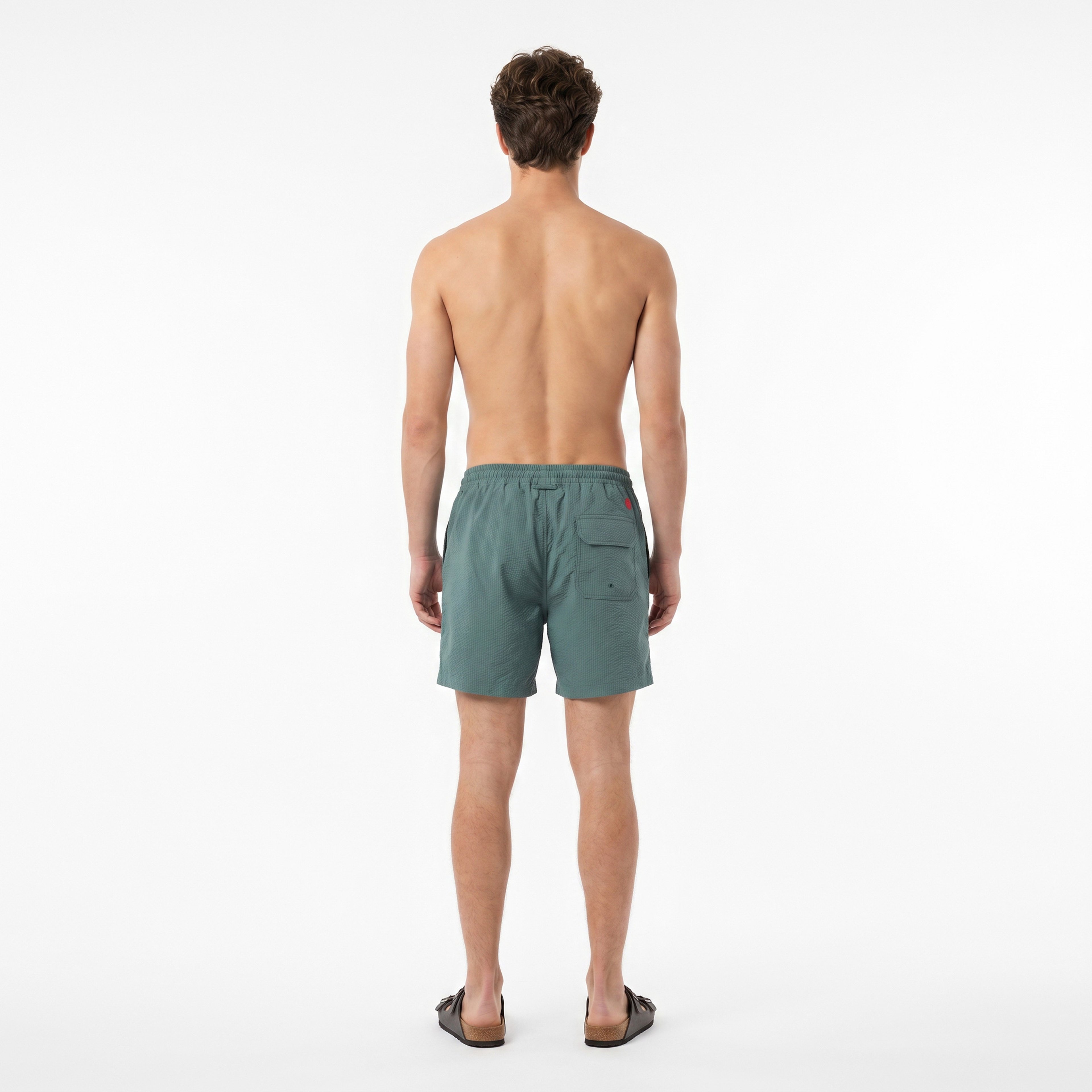UNITED4 Comfort Fit Erkek Mavi Deniz Şortu