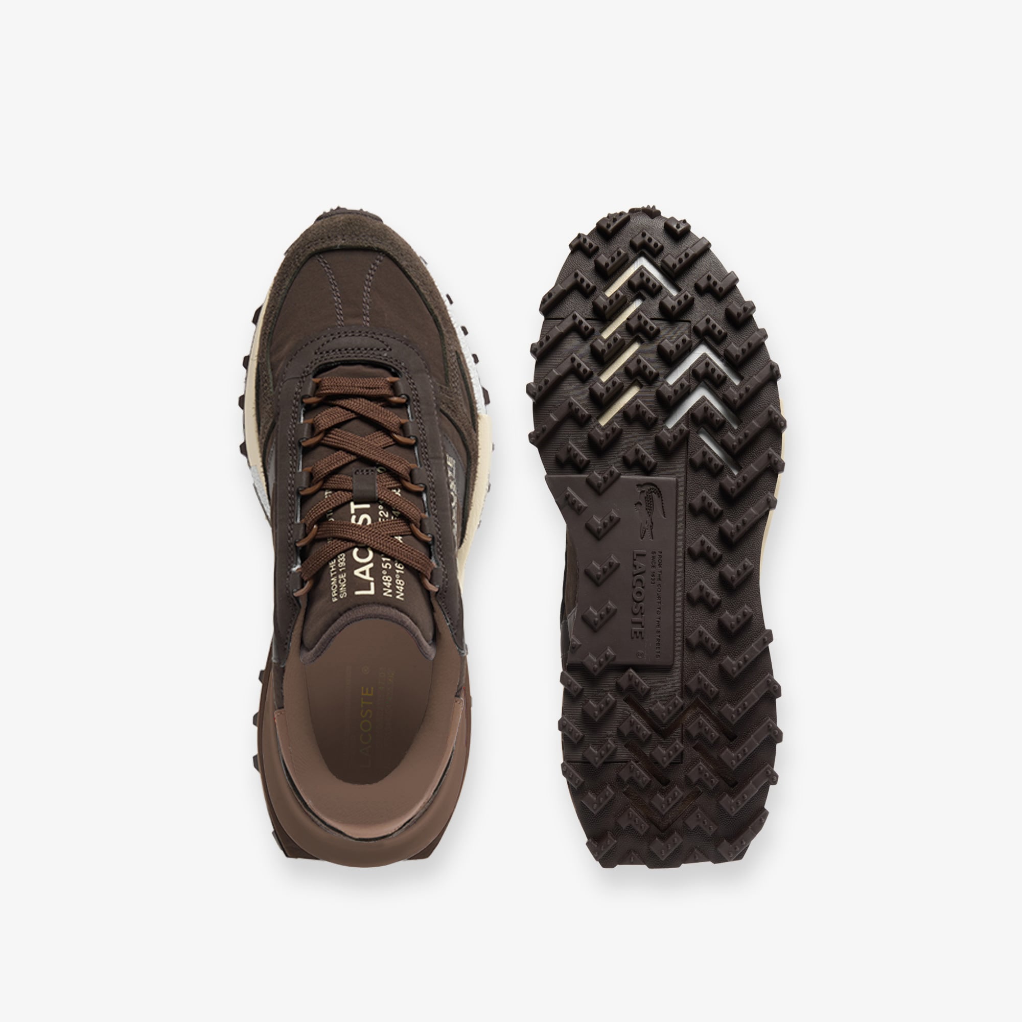 Lacoste Elite Active Erkek Kahverengi Spor Ayakkabı