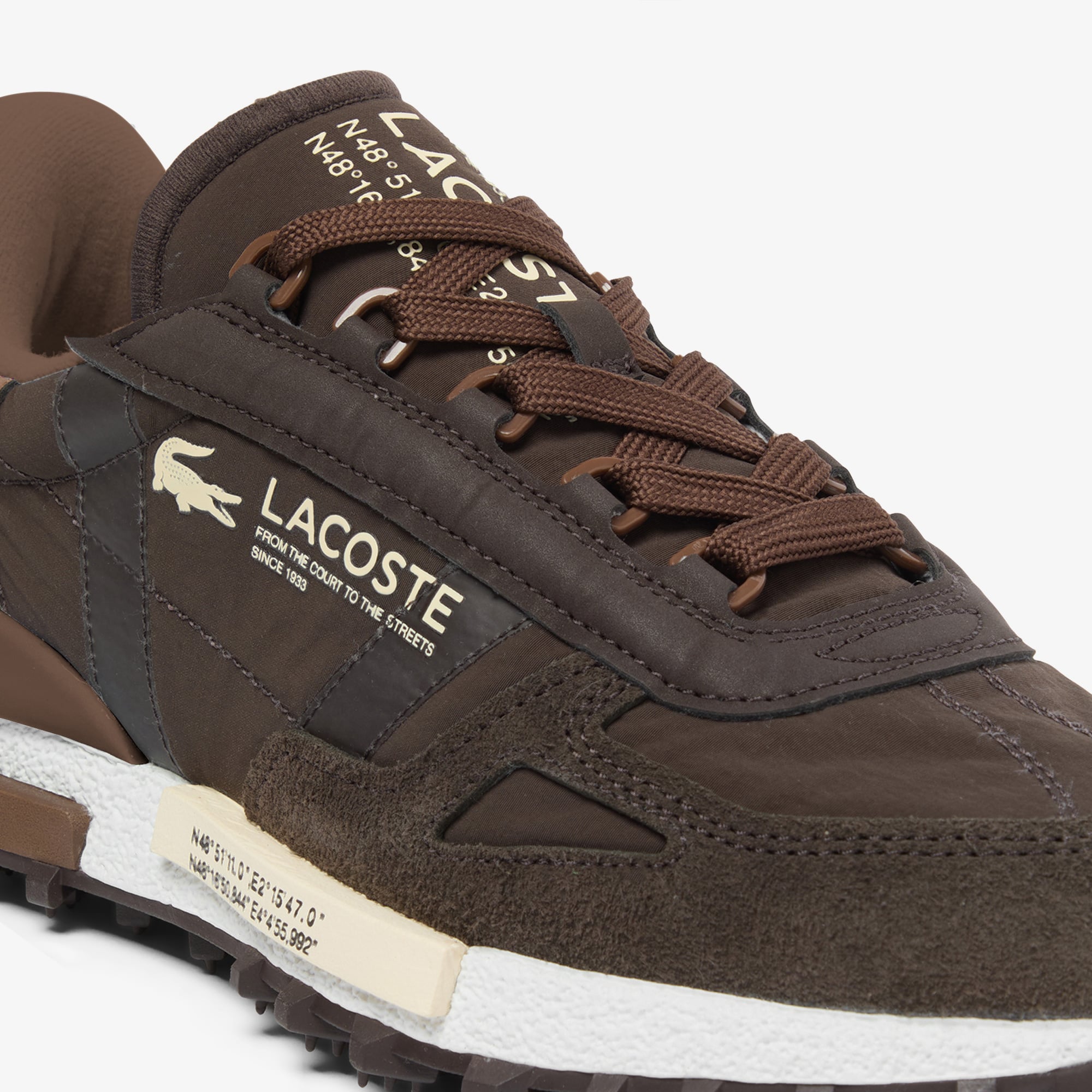 Lacoste Elite Active Erkek Kahverengi Spor Ayakkabı