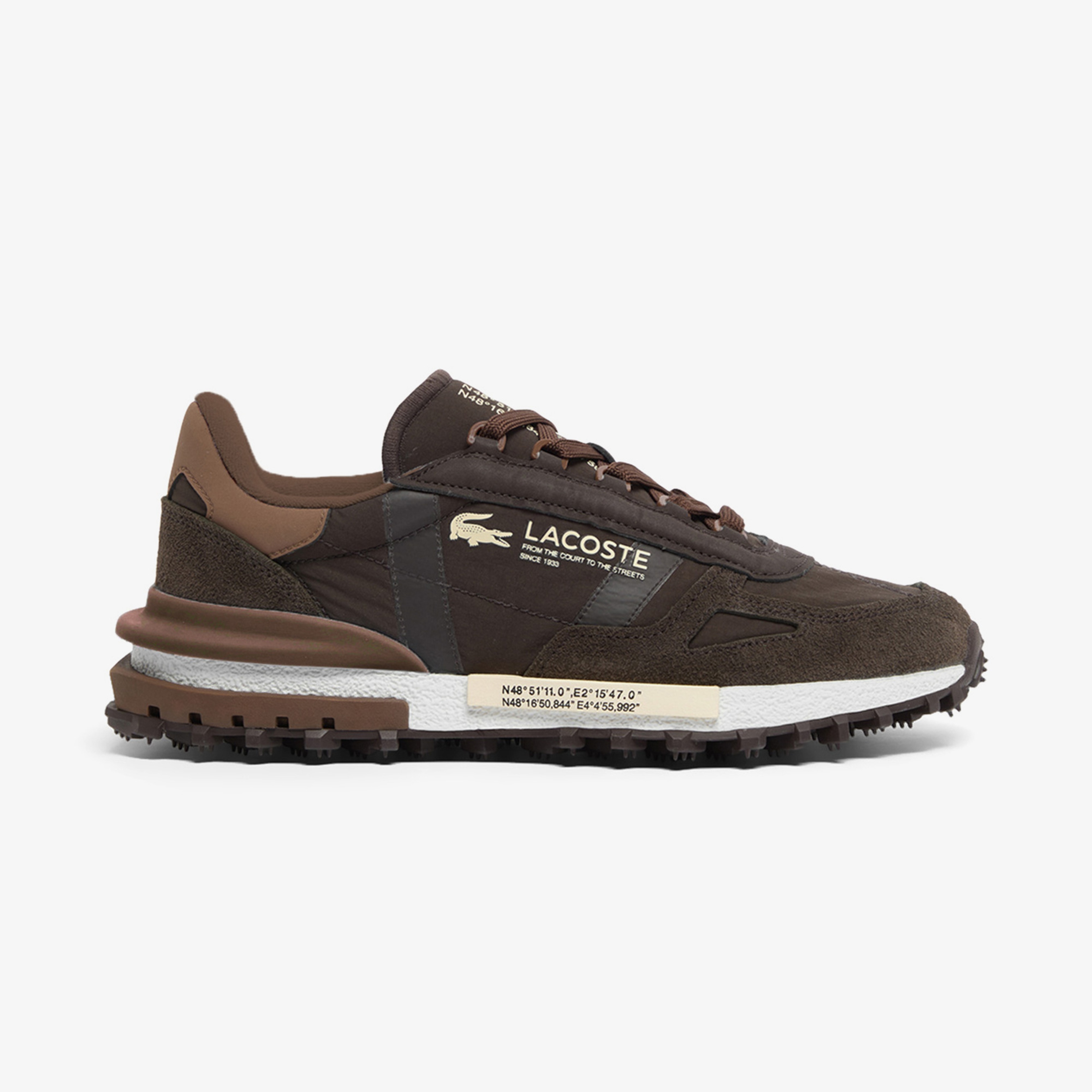 Lacoste Elite Active Erkek Kahverengi Spor Ayakkabı