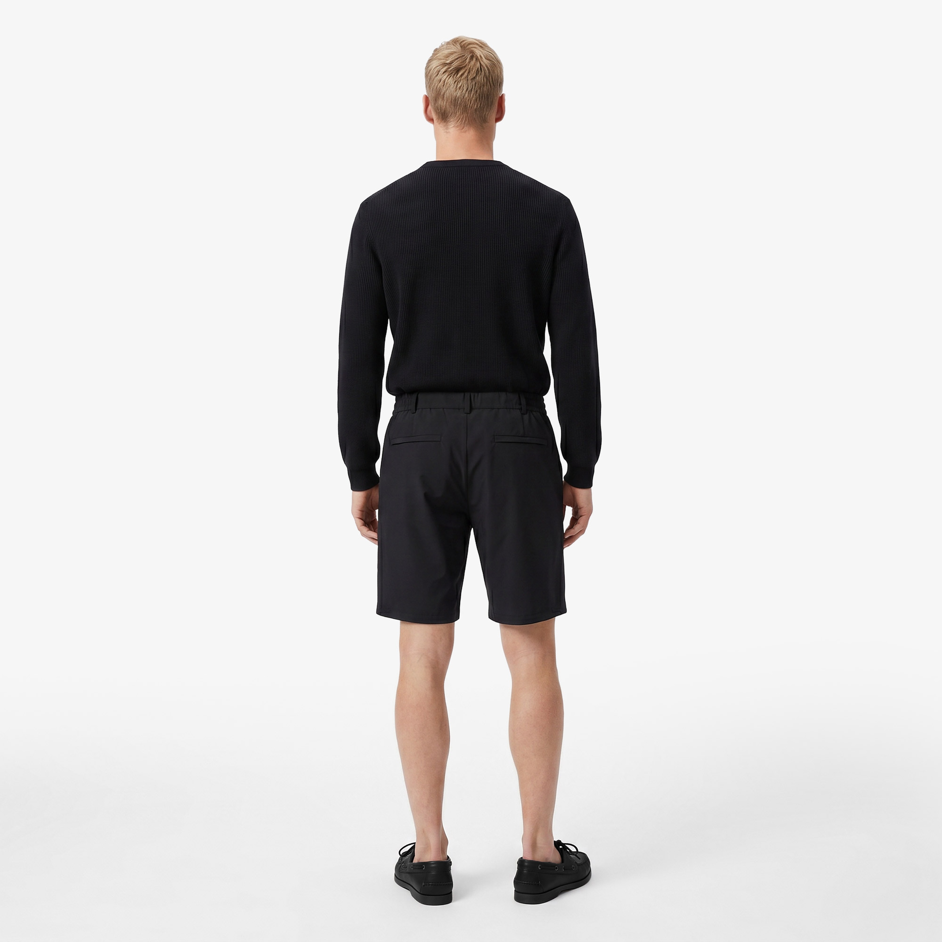 Nautica Erkek Siyah Regular Fit Su İtici Şort