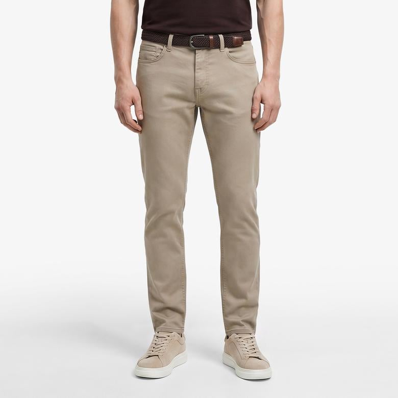 Nautica Erkek Kahverengi Slim Fit Pantolon