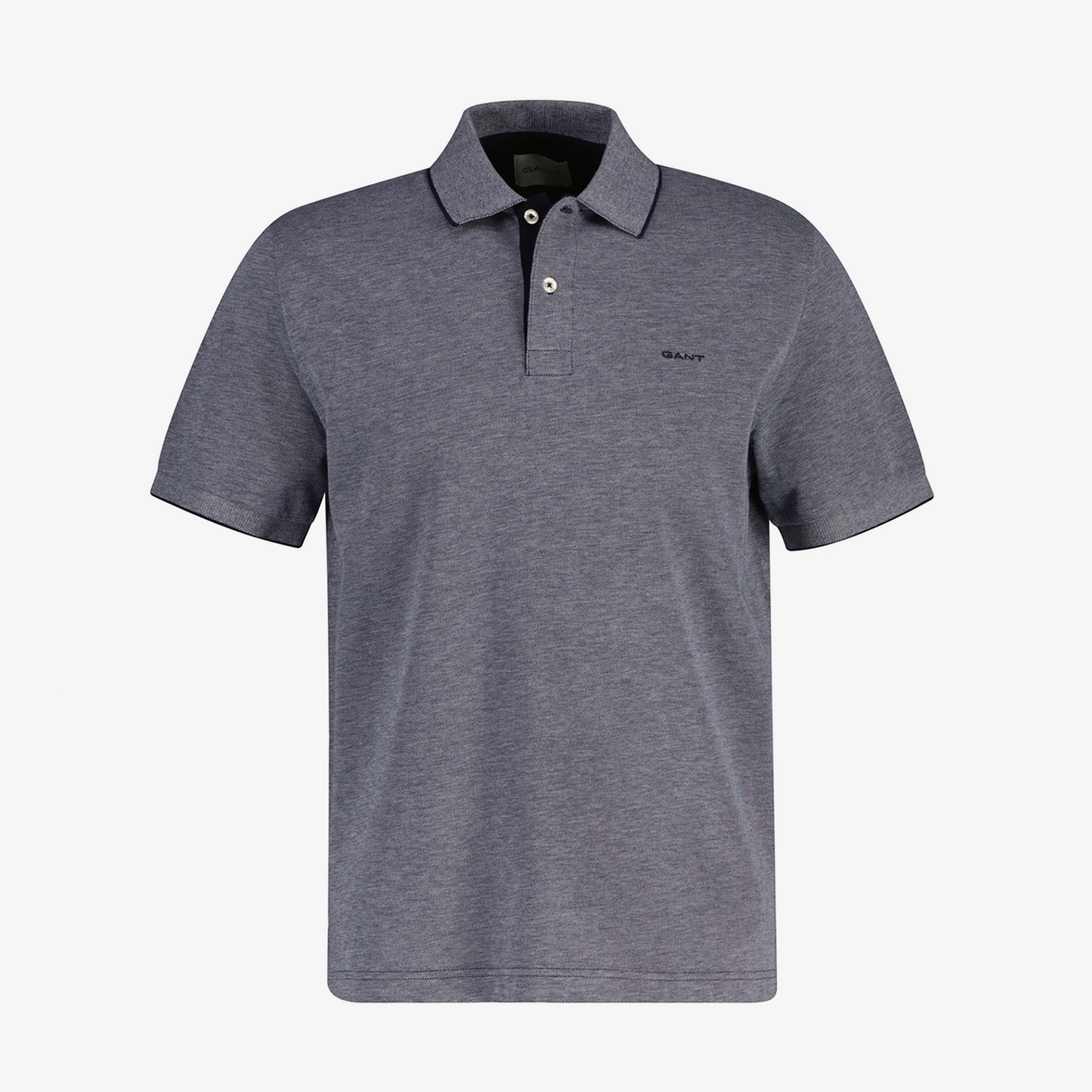 GANT Erkek Lacivert Regular Fit Polo Yaka T-Shirt