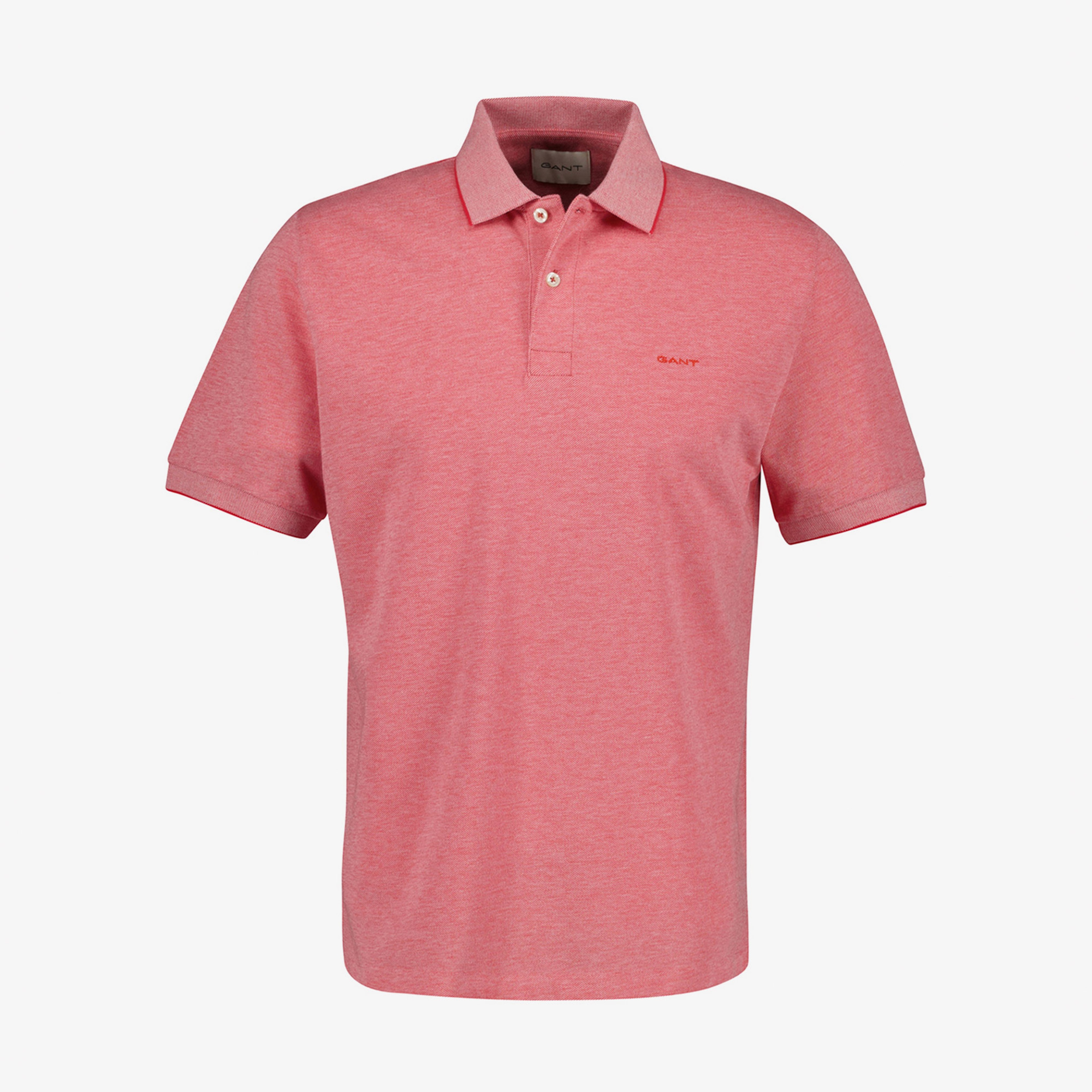 GANT Erkek Kırmızı Regular Fit Polo Yaka T-Shirt