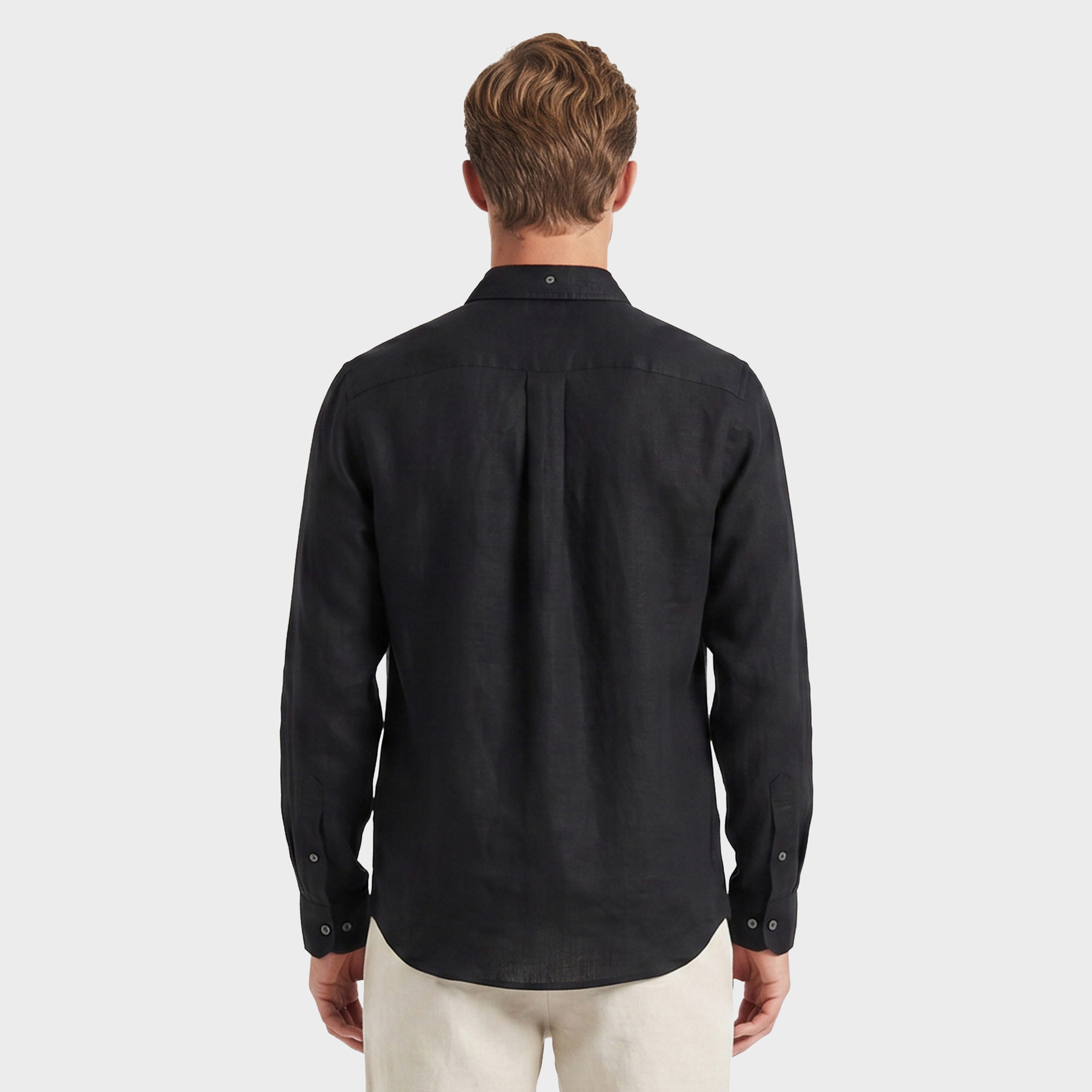 GANT Erkek Siyah Regular Fit Gömlek