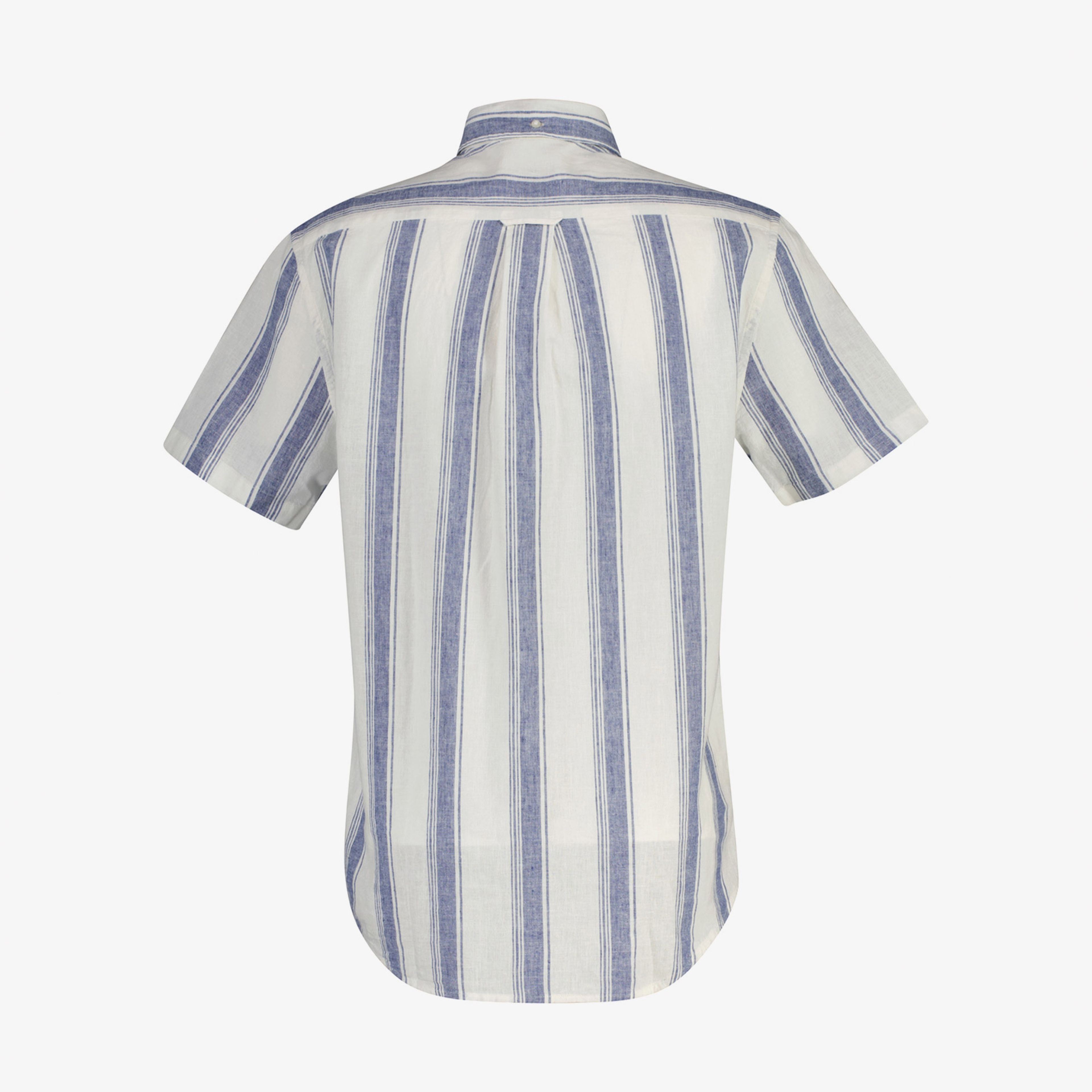 GANT Erkek Mavi Regular Fit Çizgili Logolu Gömlek