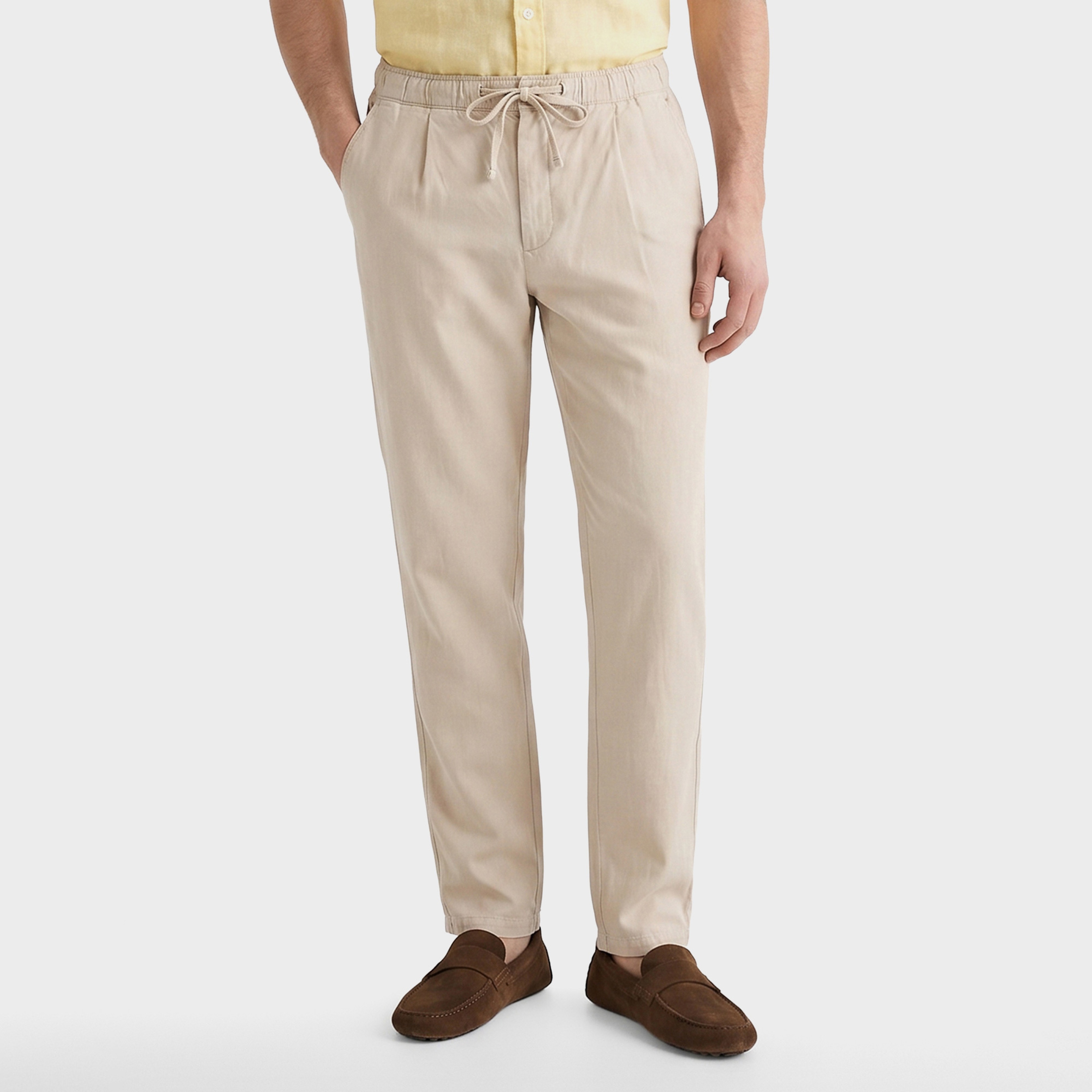 GANT Erkek Bej Regular Fit Jogger Pantolon