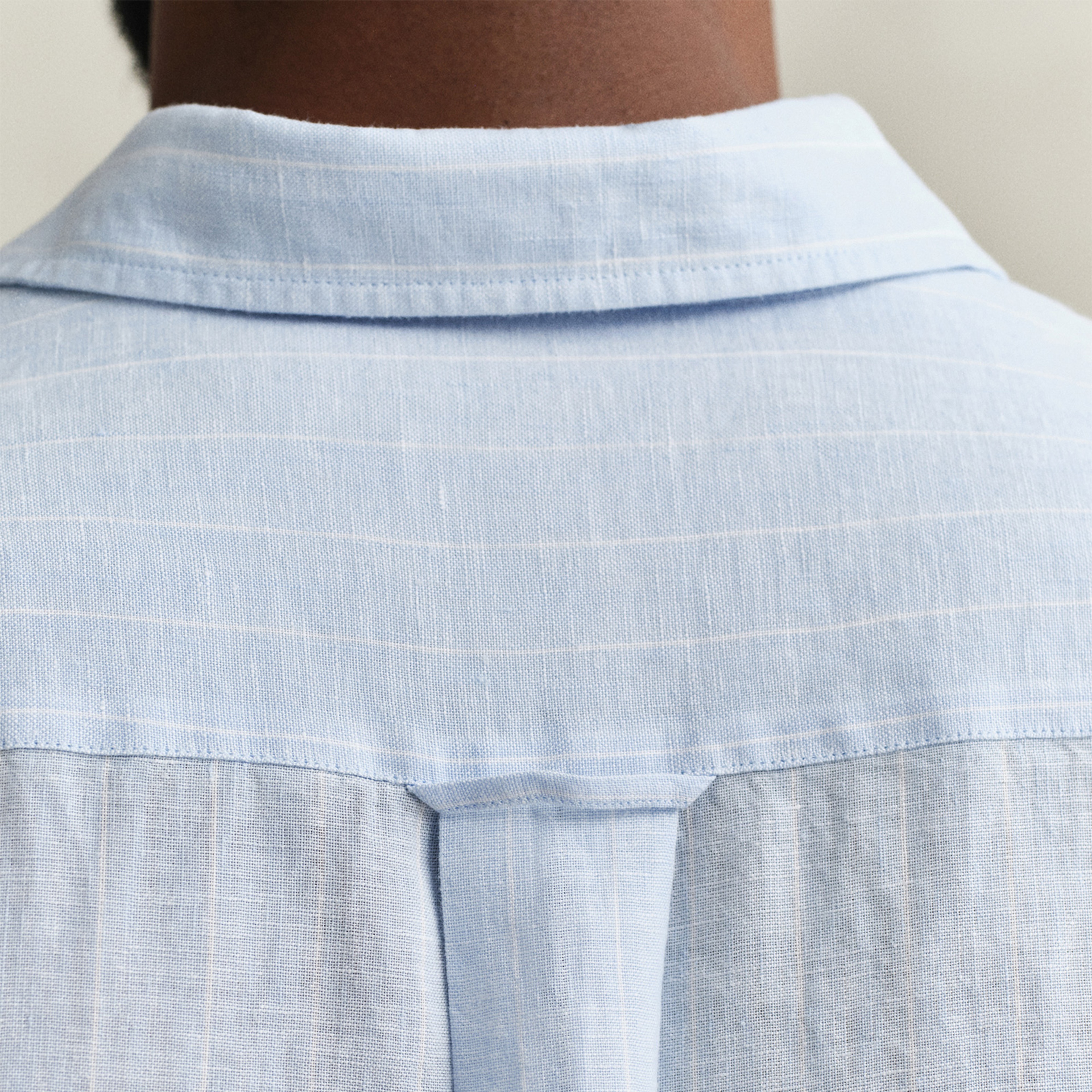 GANT Erkek Mavi Regular Fit Çizgili Gömlek