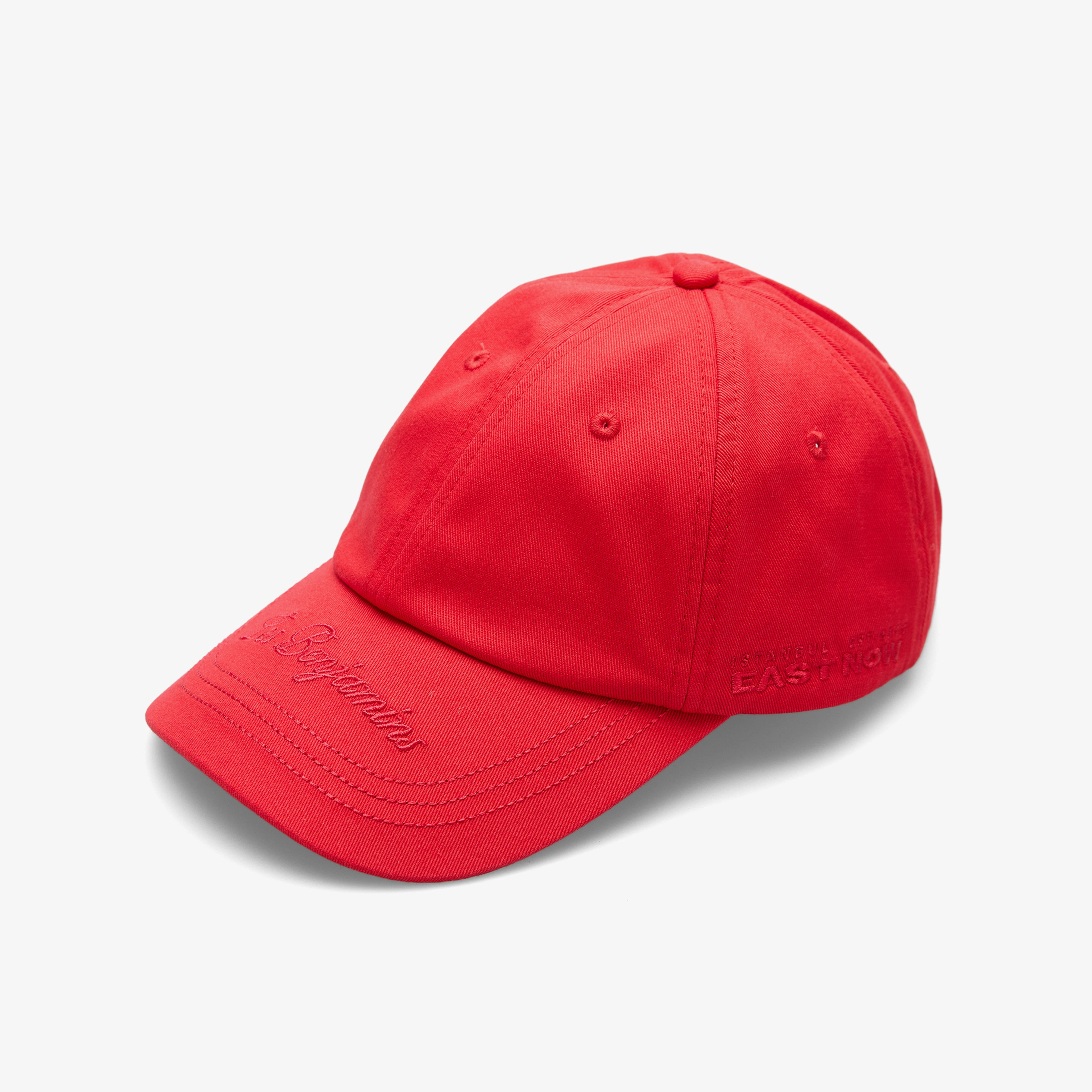 Les Benjamins 407 Unisex Kırmızı Şapka