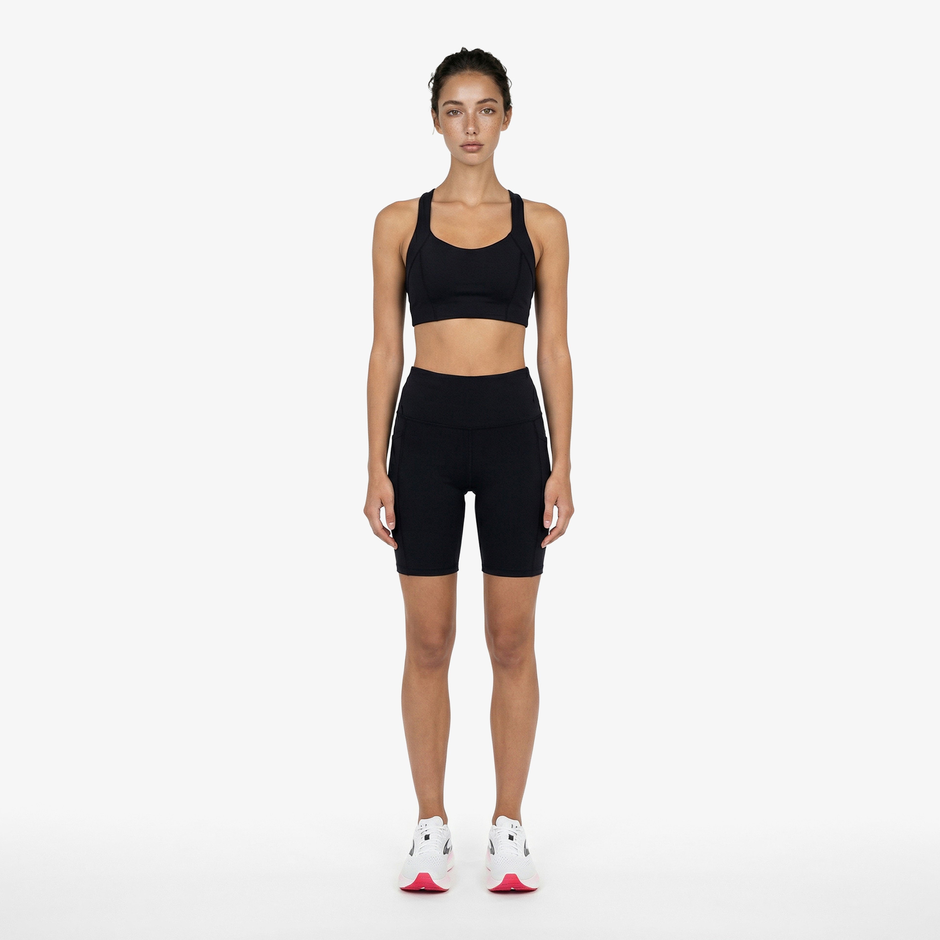Brooks Chaser Padded Kadın Siyah Bra
