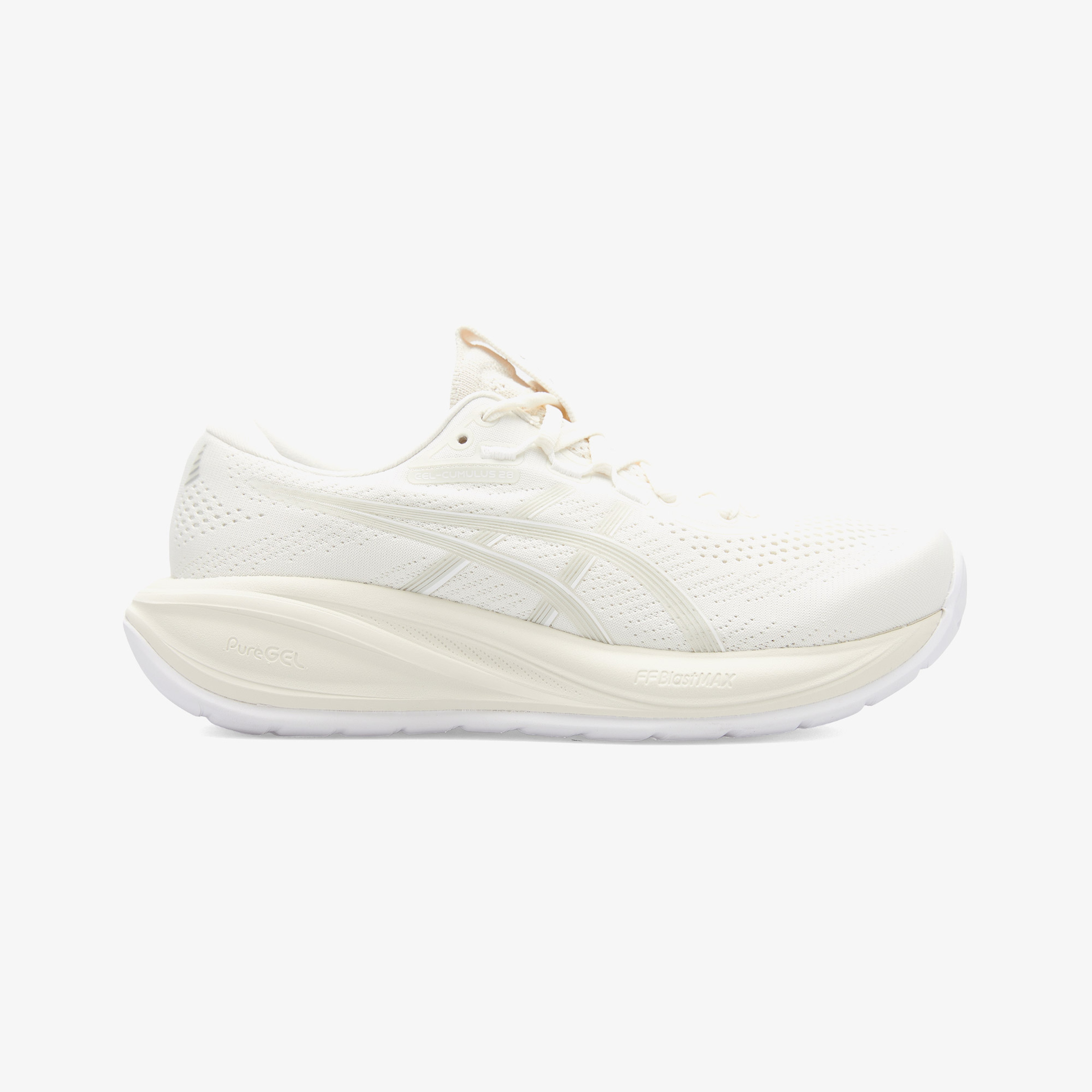 Asics Gel-Cumulus 28 Kadın Krem Koşu Ayakkabısı
