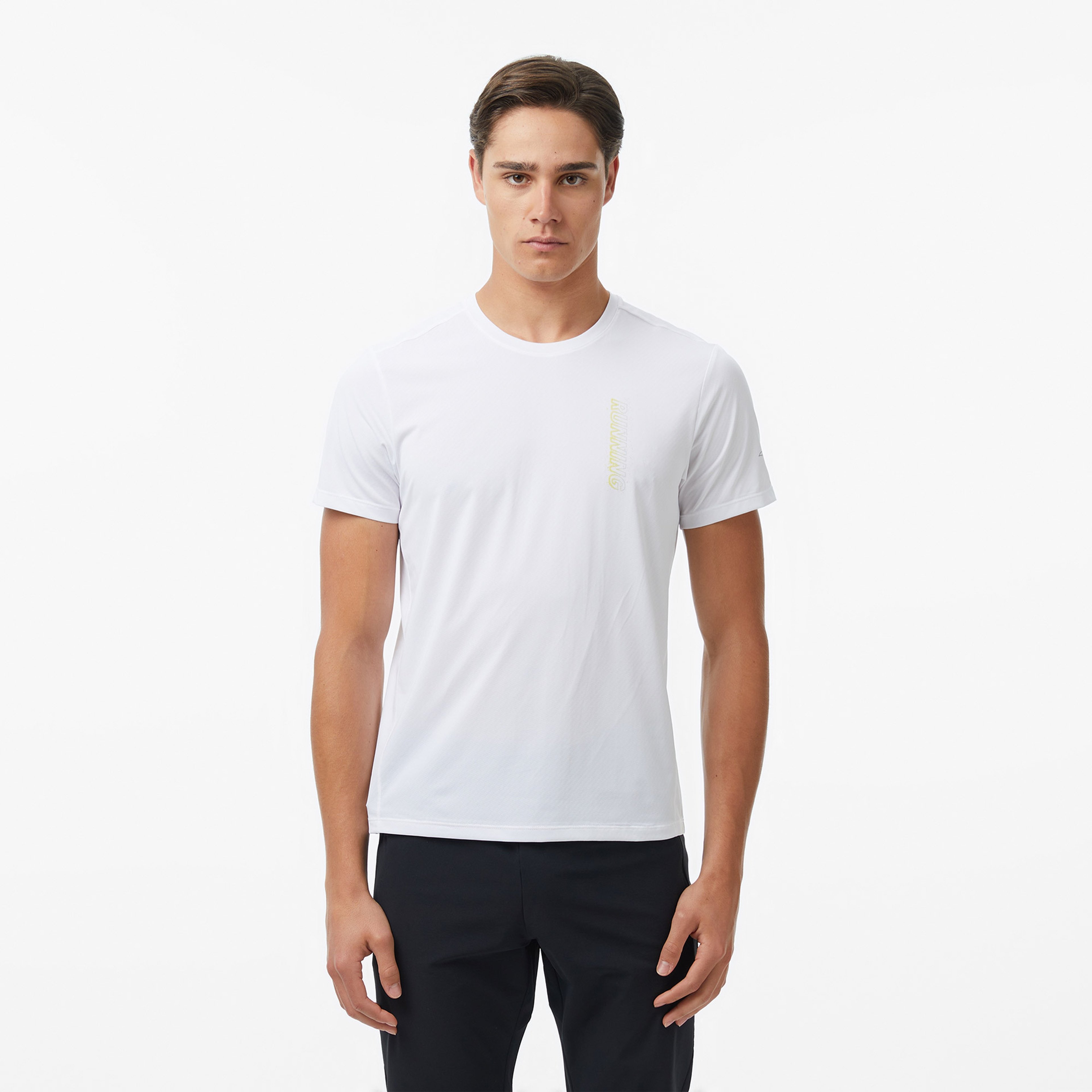 Anta Advanced Running Erkek Beyaz T-Shirt