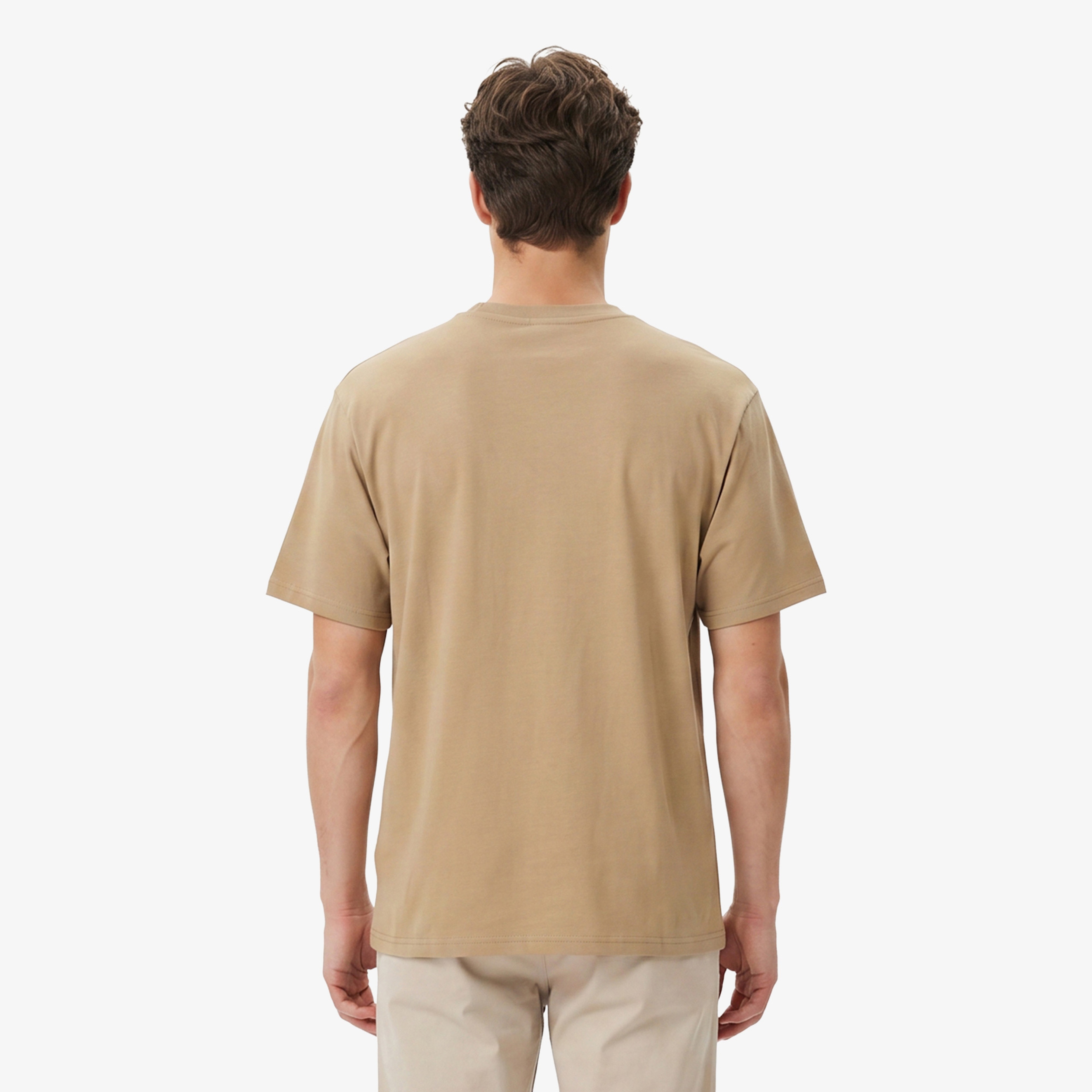 Converse Regular Fit Erkek Kahverengi T-Shirt