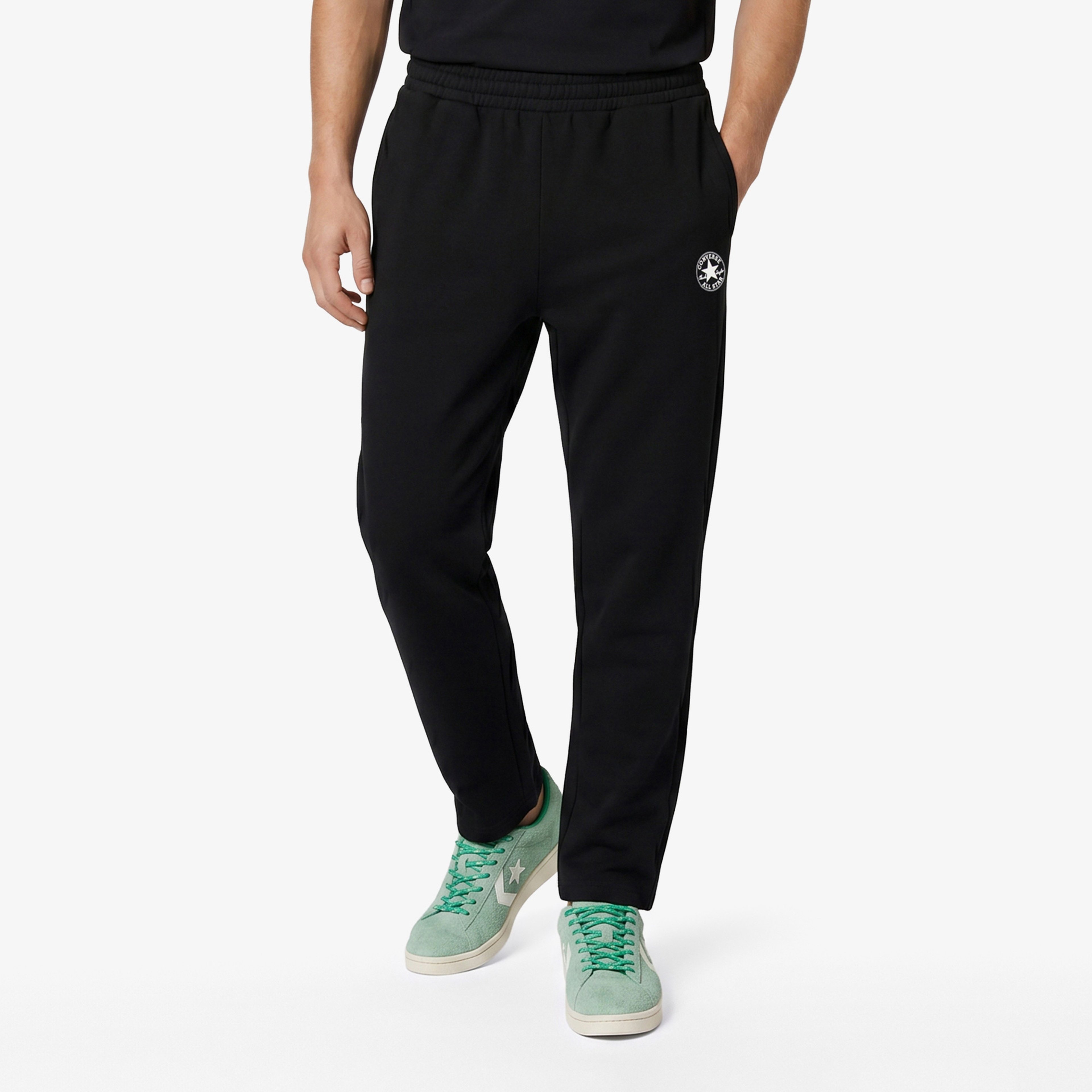 Converse Regular Fit Kadın Siyah Eşofman Altı