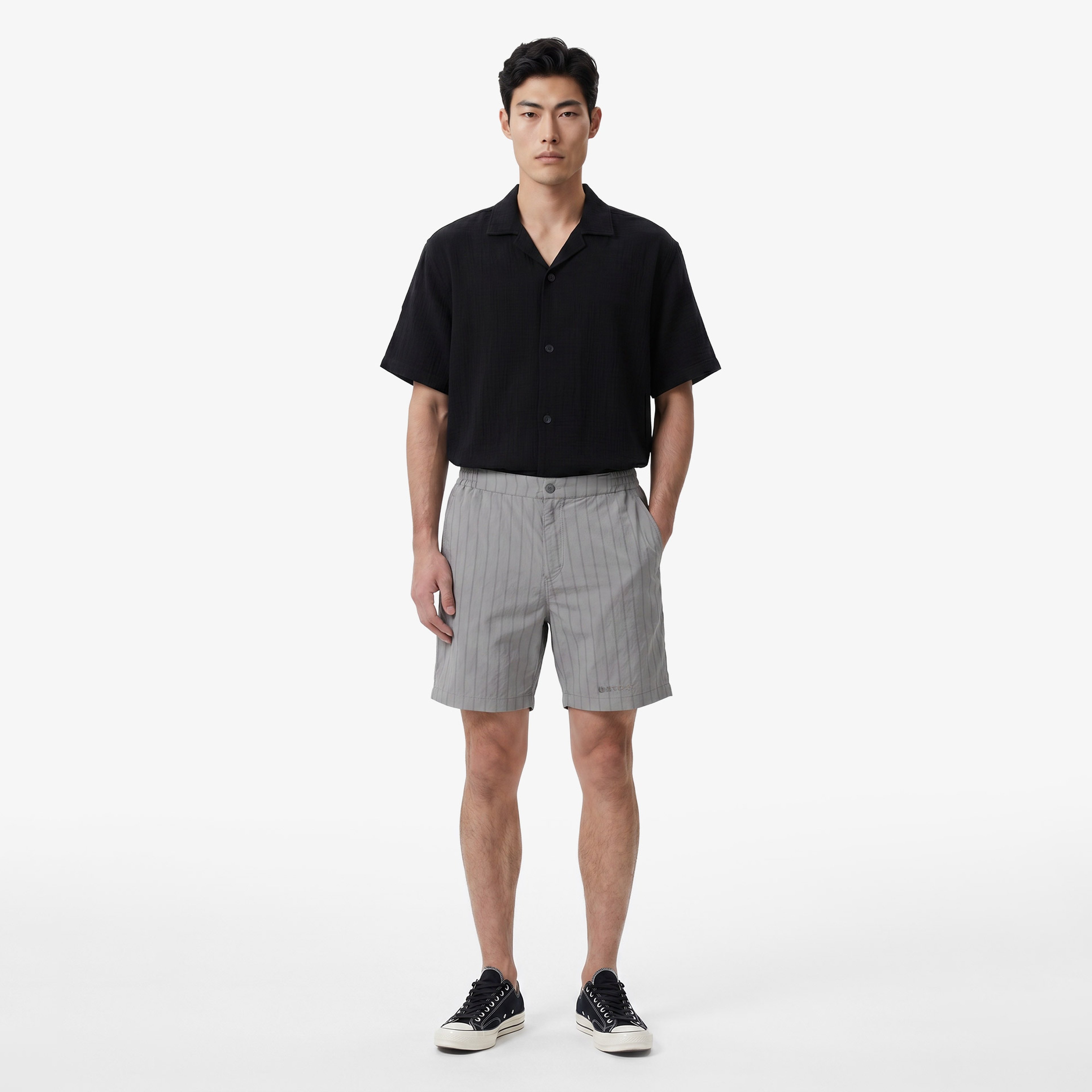 UNITED4 Regular Fit Erkek Gri Şort