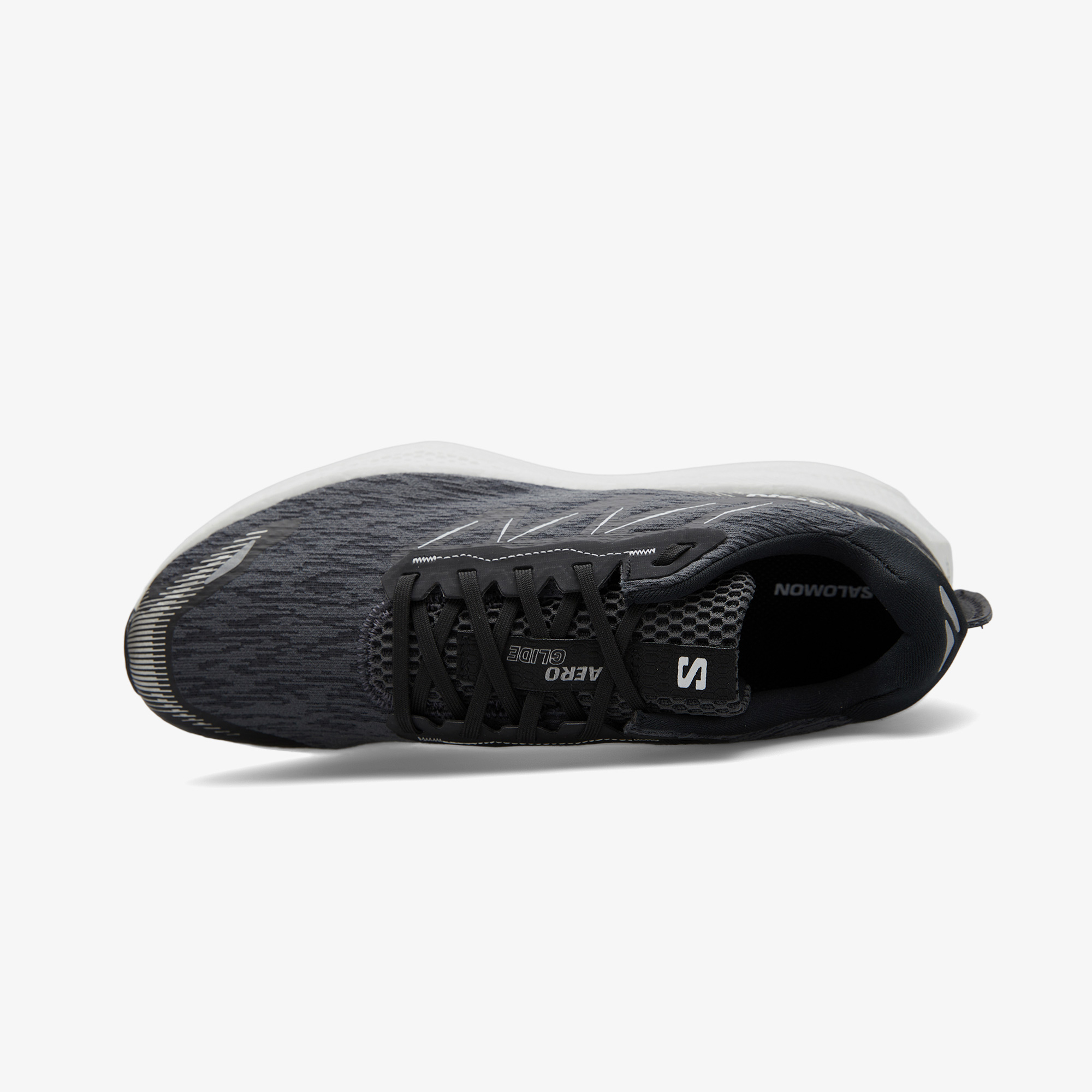 Salomon Aero Glide Erkek Siyah Yol Koşu Ayakkabısı