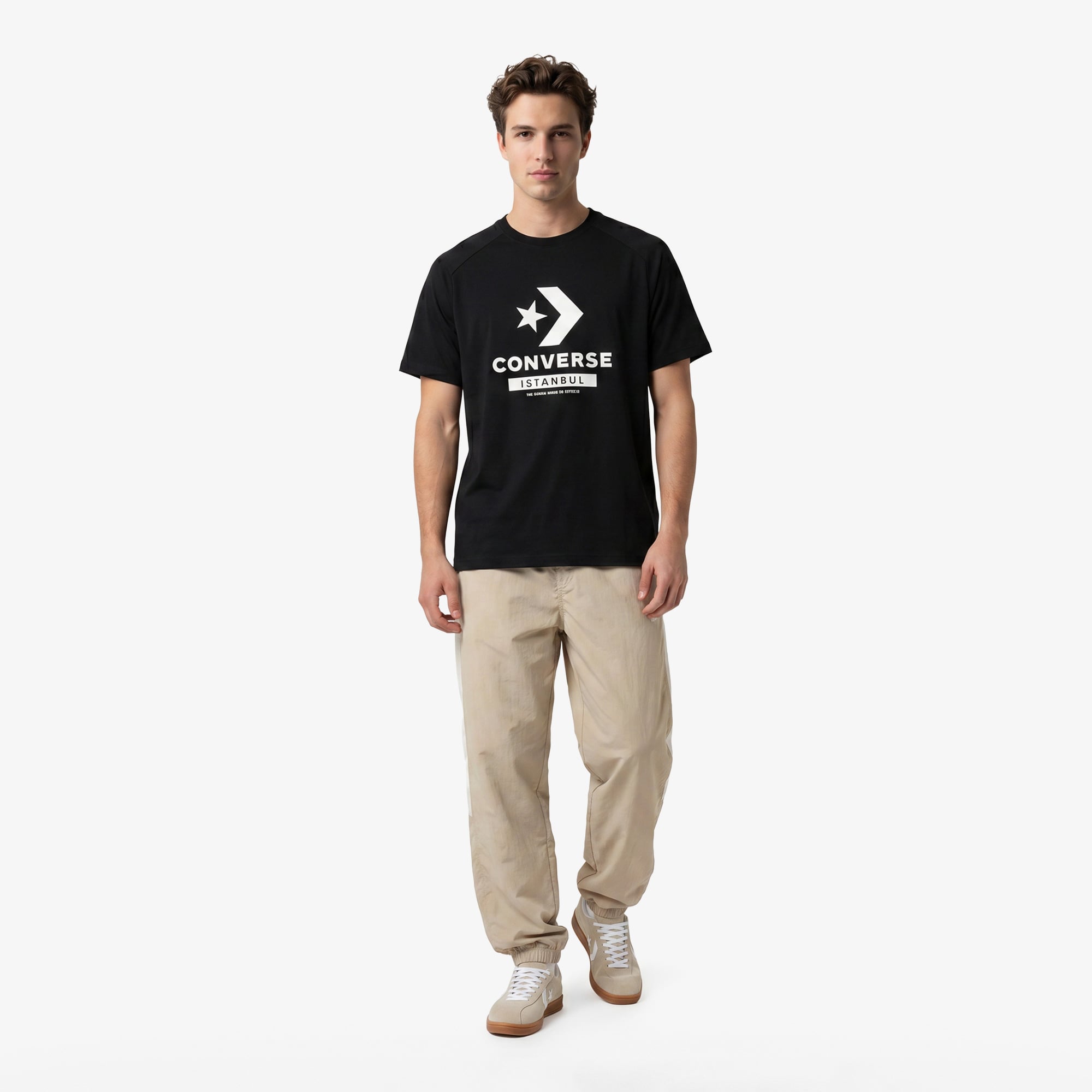 Converse Erkek Siyah T-Shirt