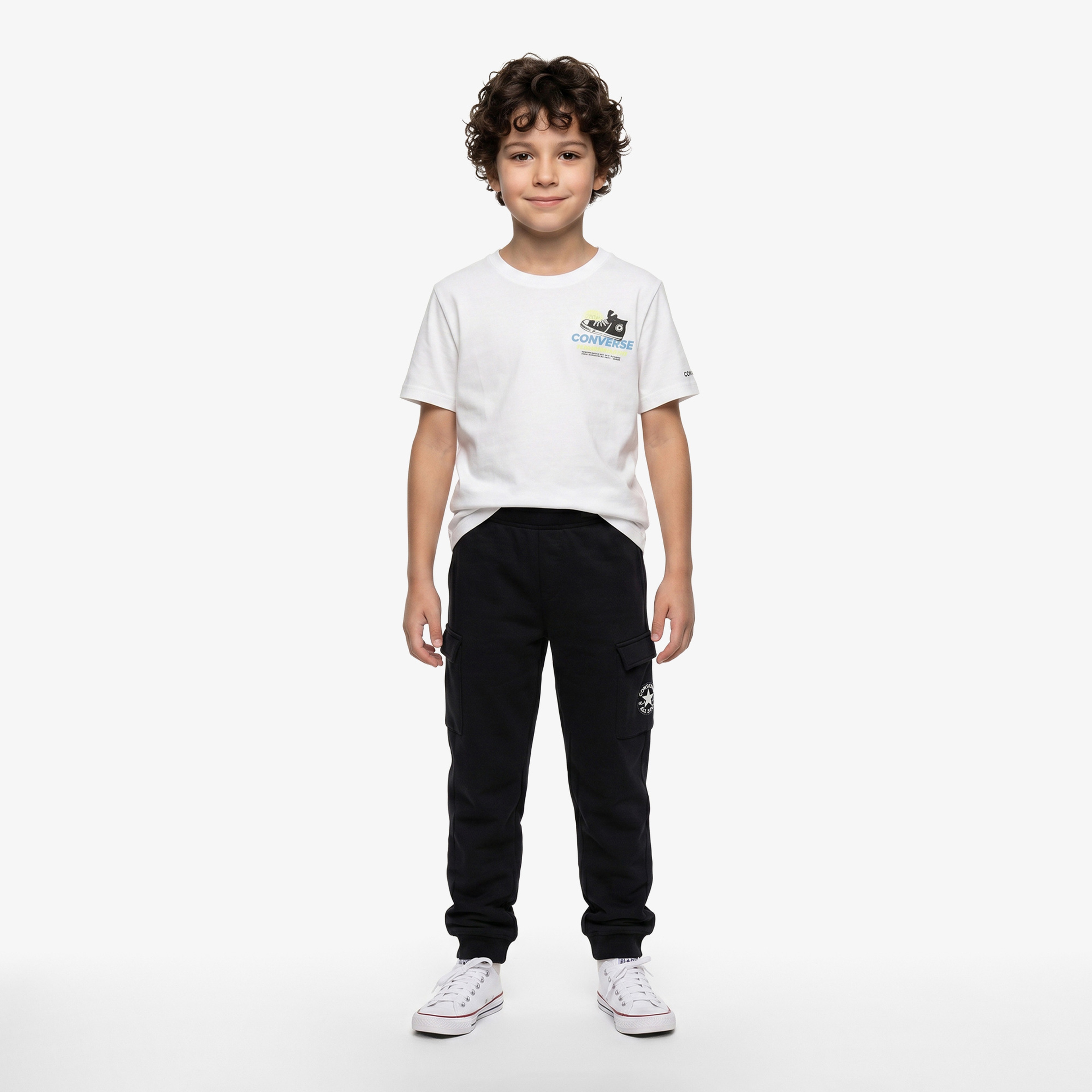 Converse Erkek Çocuk Beyaz T-Shirt