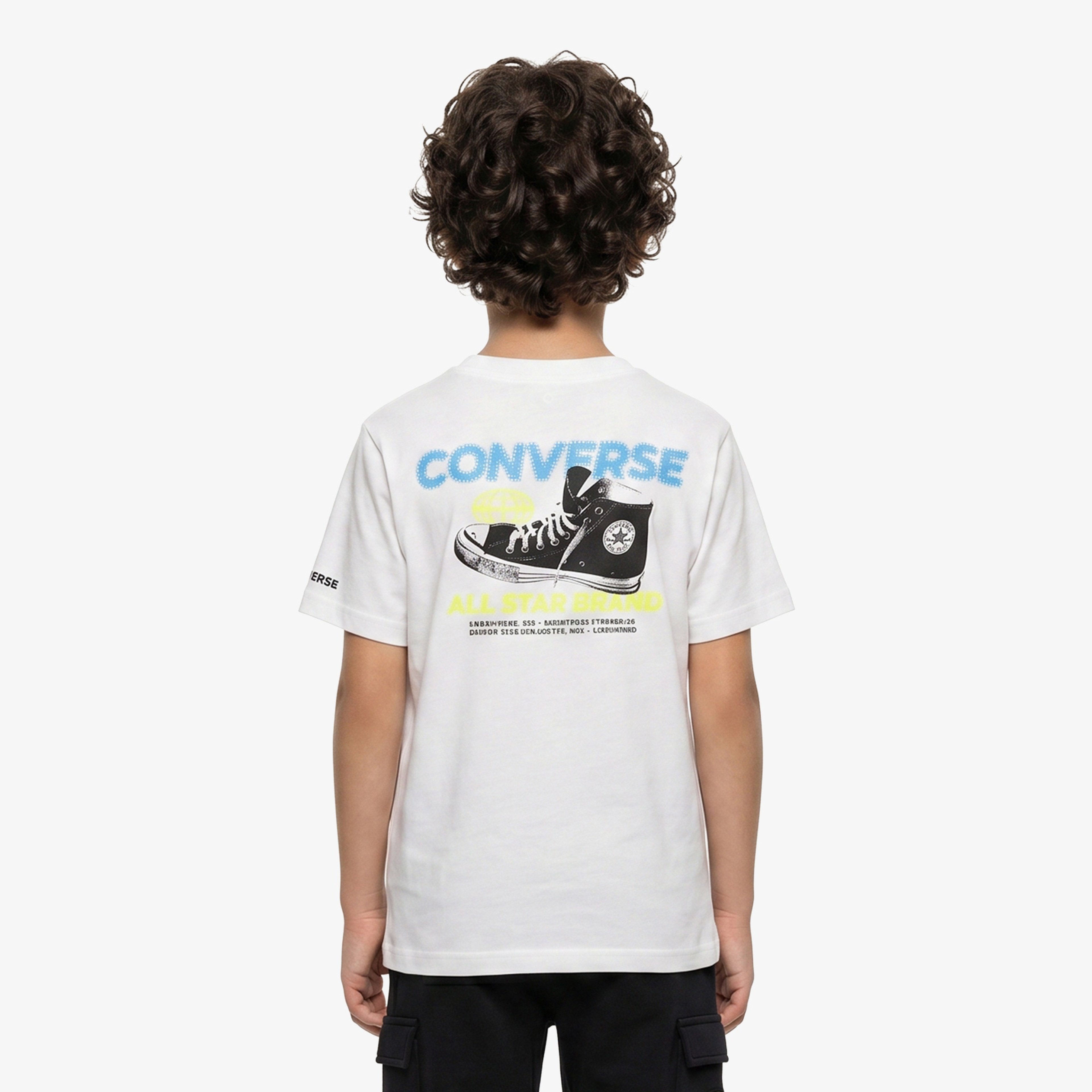 Converse Erkek Çocuk Beyaz T-Shirt
