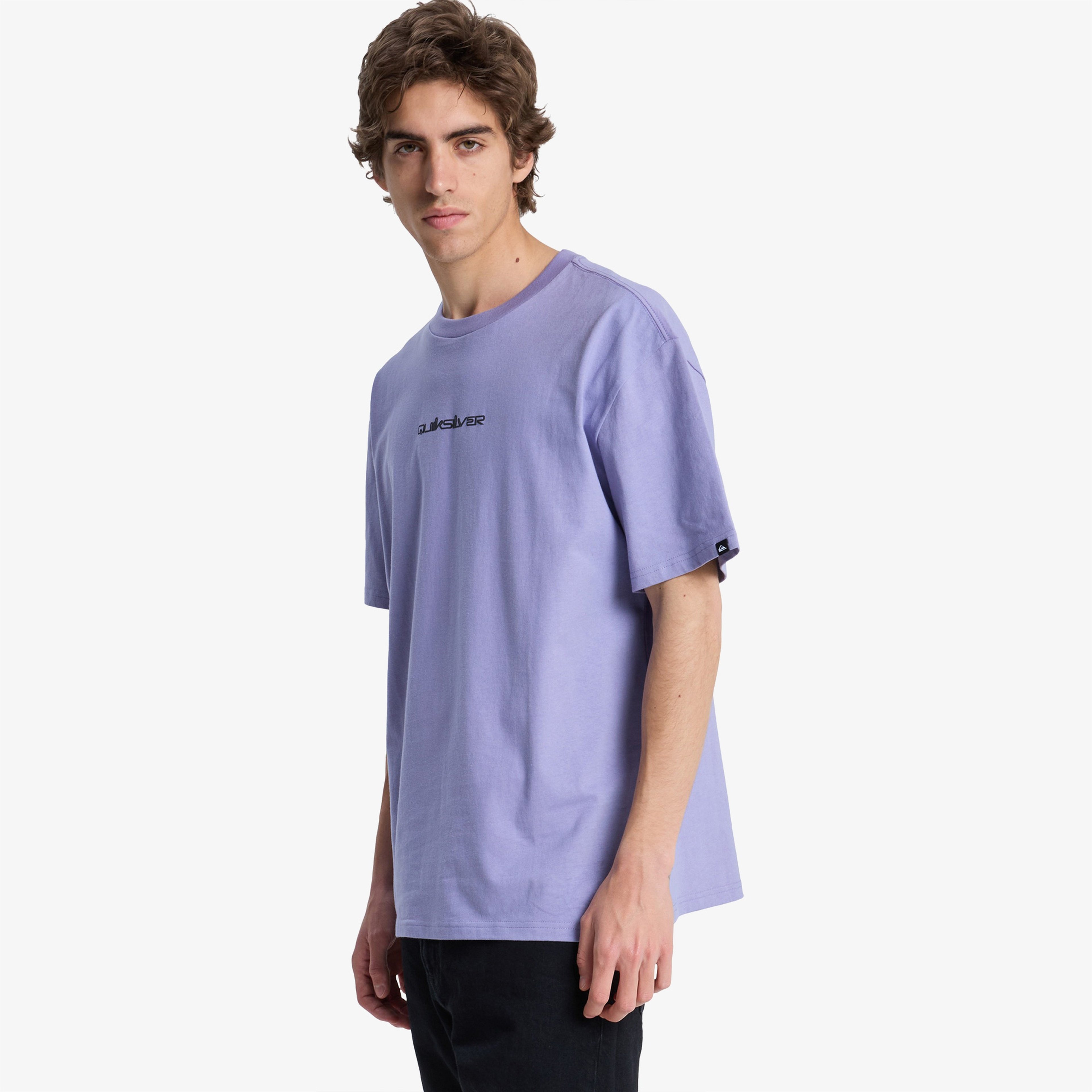 Quiksilver Fractured Wave Erkek Mor T-Shirt