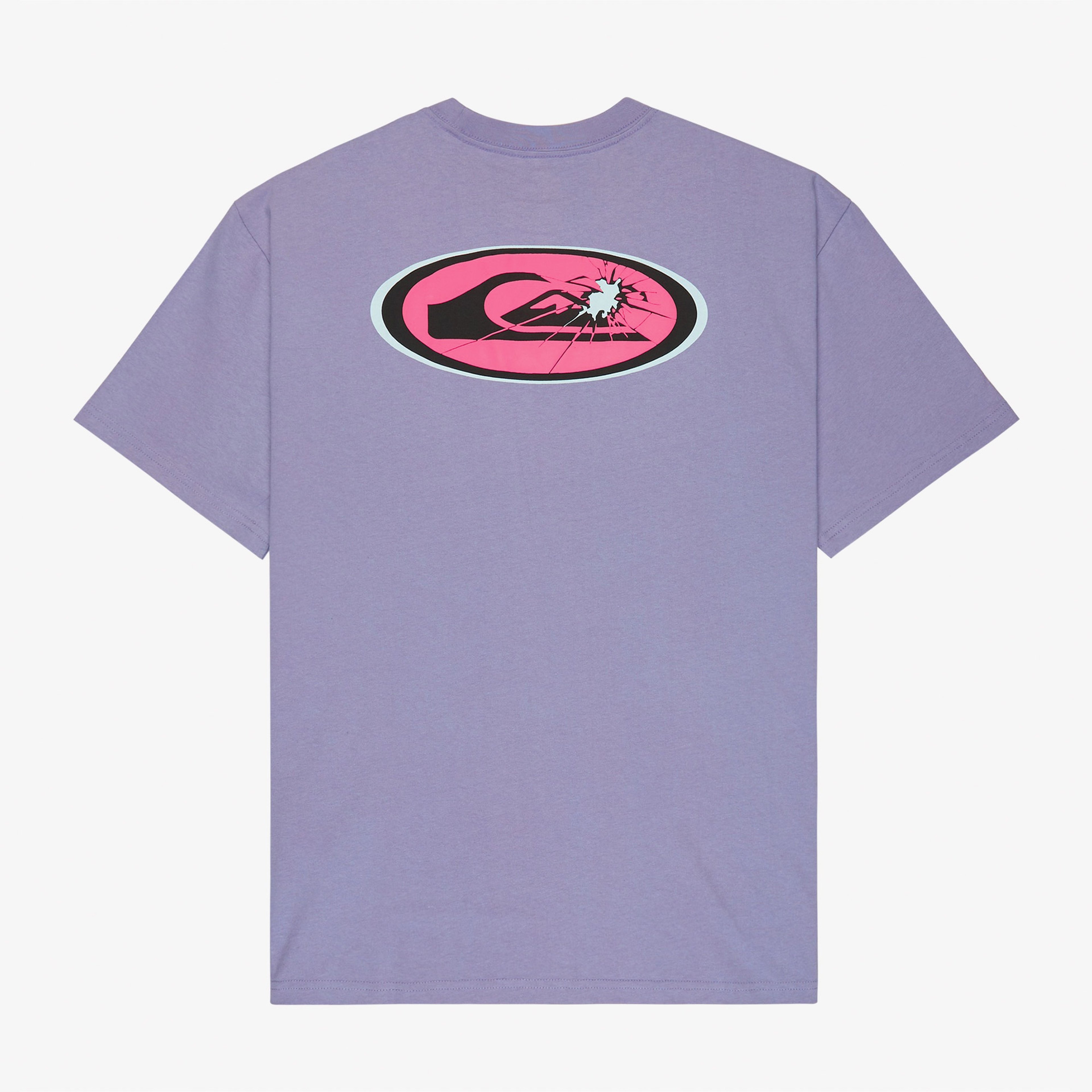 Quiksilver Fractured Wave Erkek Mor T-Shirt